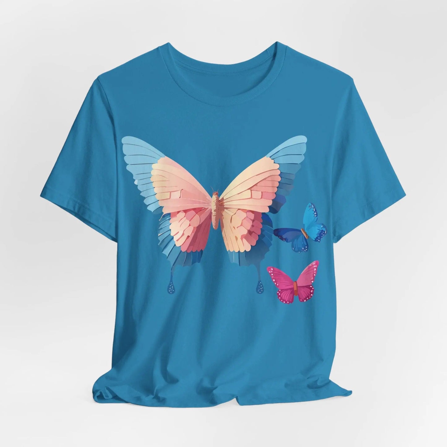 Butterfly Graphic Tee From Adelpha Unisex Short Sleeve Art Design