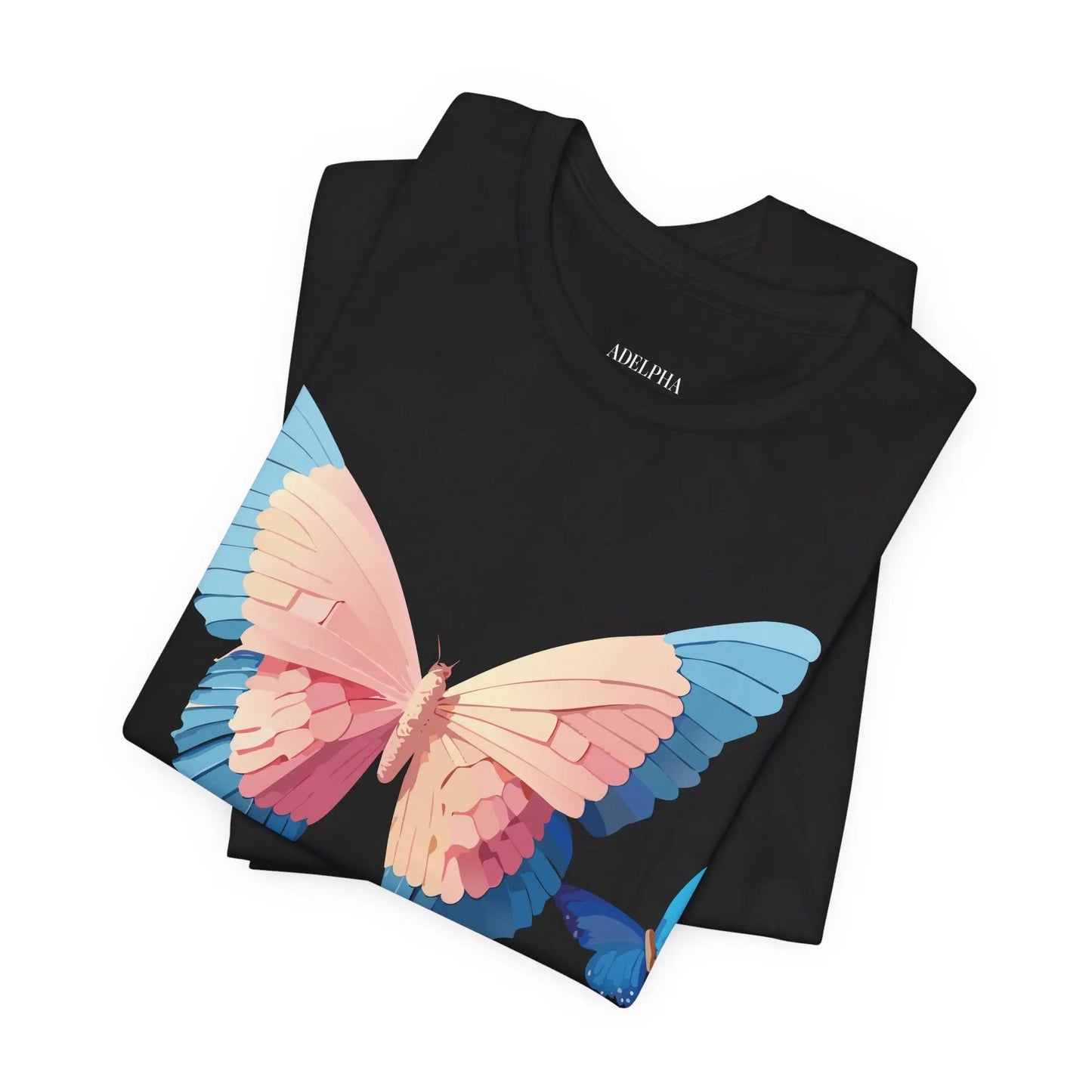 Butterfly Graphic Tee From Adelpha Unisex Short Sleeve Art Design