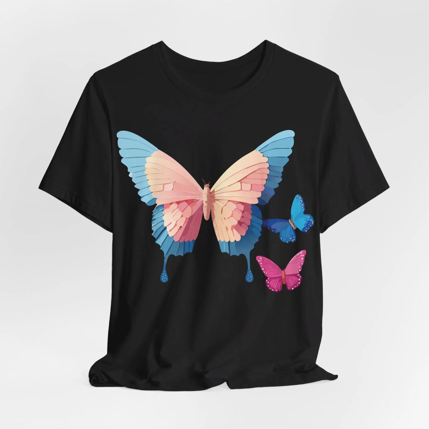 Butterfly Graphic Tee From Adelpha Unisex Short Sleeve Art Design