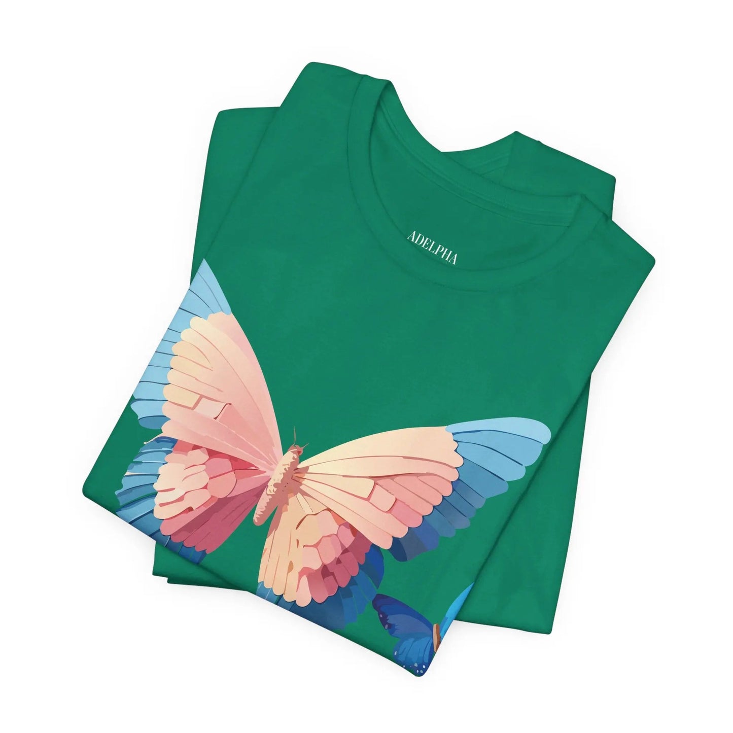 Butterfly Graphic Tee From Adelpha Unisex Short Sleeve Art Design
