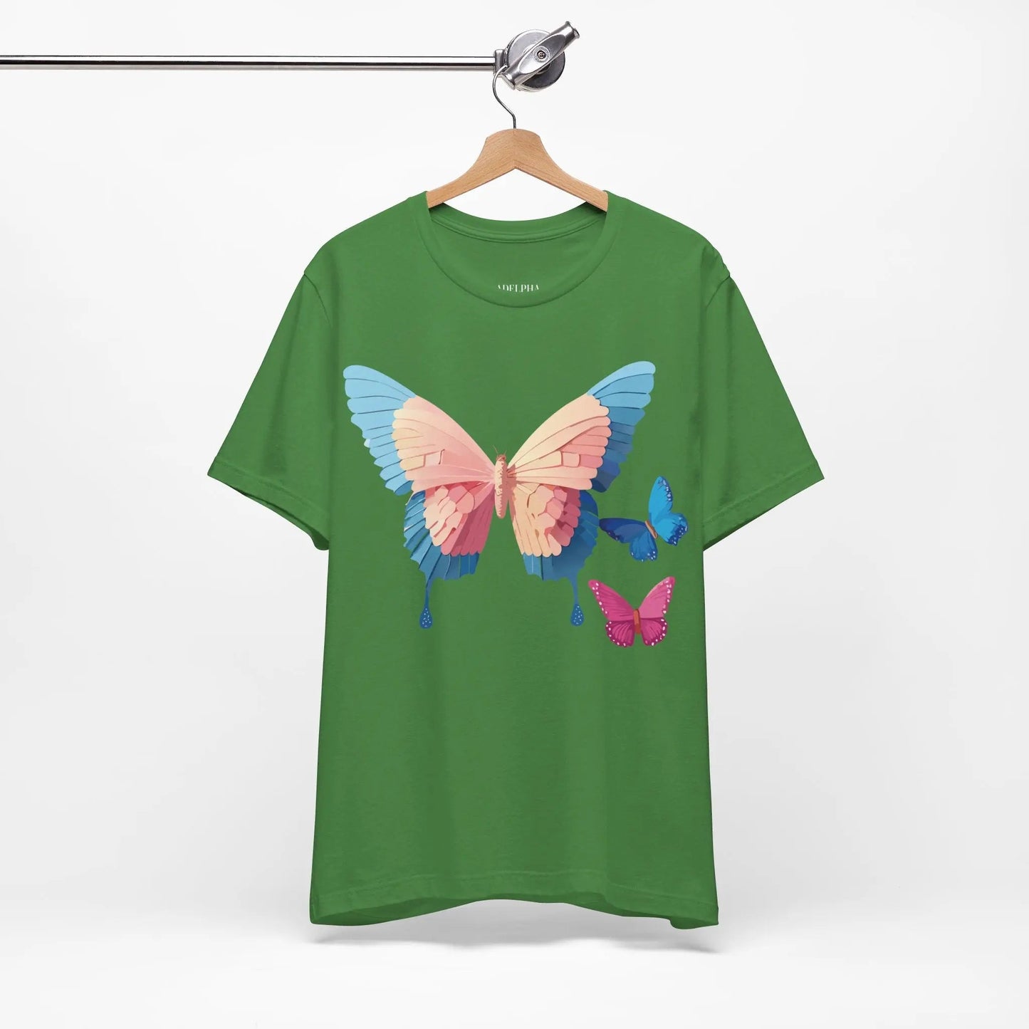 Butterfly Graphic Tee From Adelpha Unisex Short Sleeve Art Design