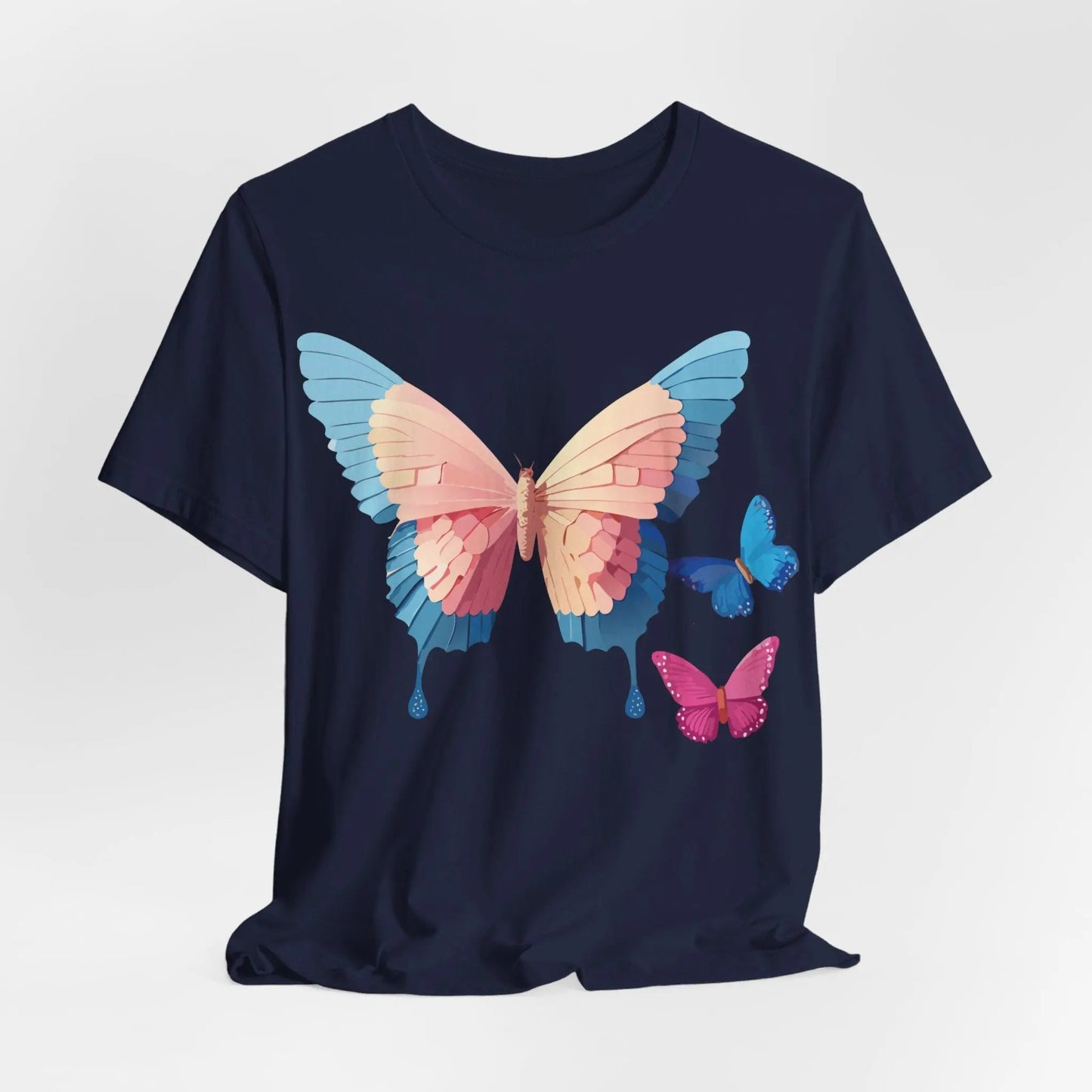 Butterfly Graphic Tee From Adelpha Unisex Short Sleeve Art Design