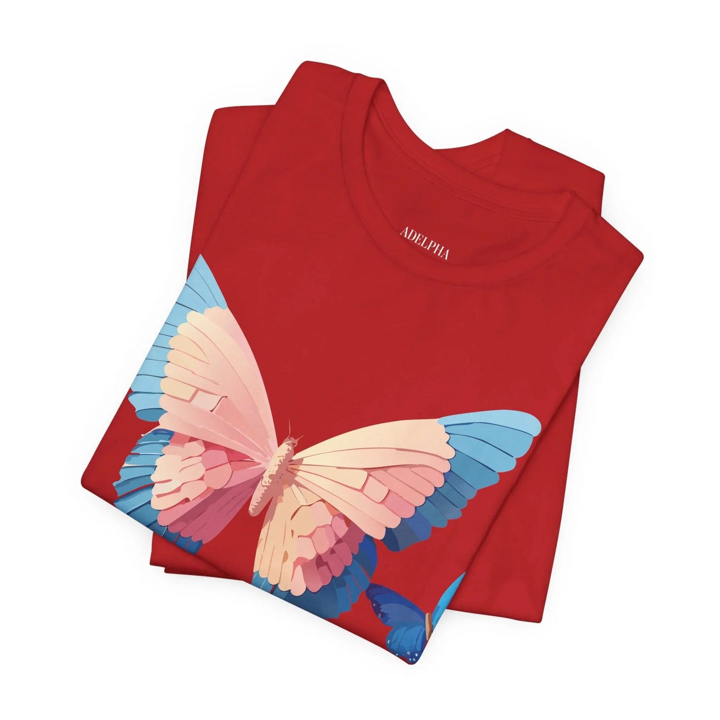 Butterfly Graphic Tee From Adelpha Unisex Short Sleeve Art Design