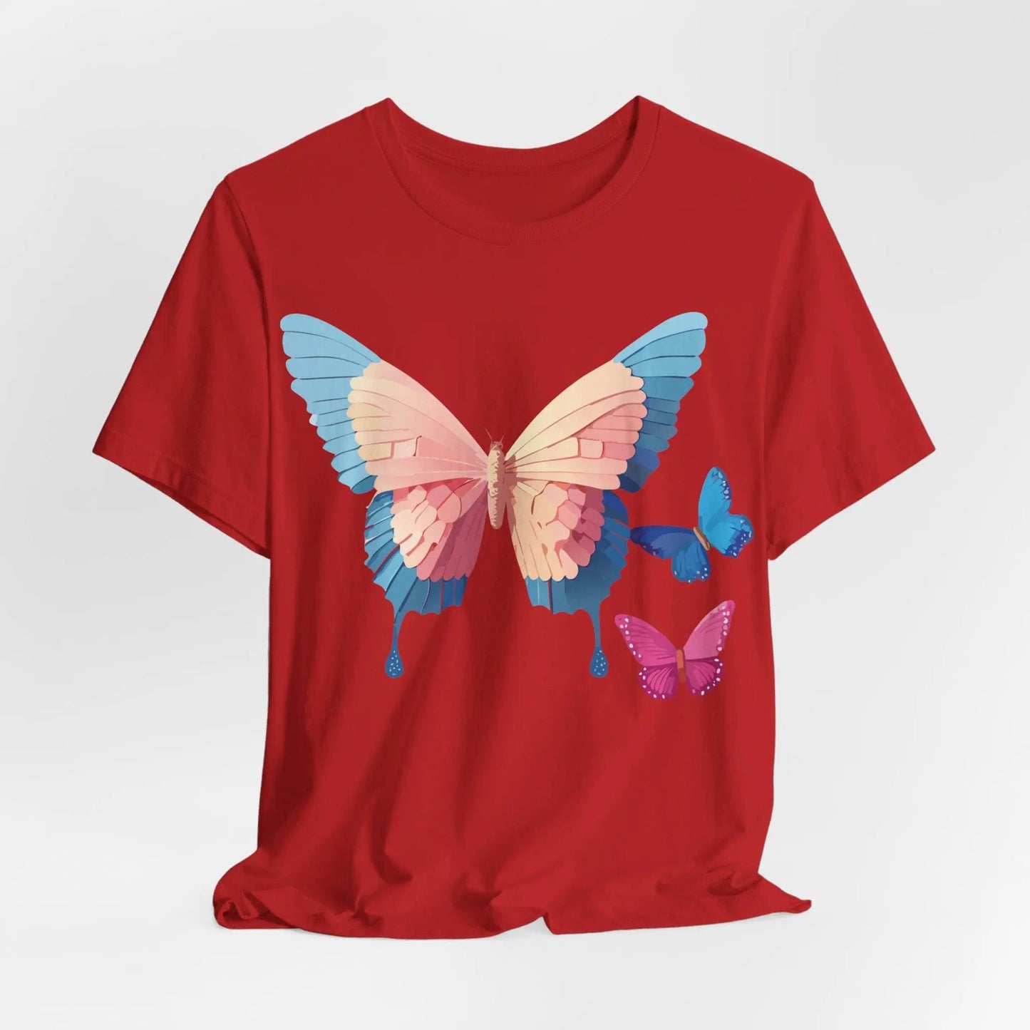 Butterfly Graphic Tee From Adelpha Unisex Short Sleeve Art Design