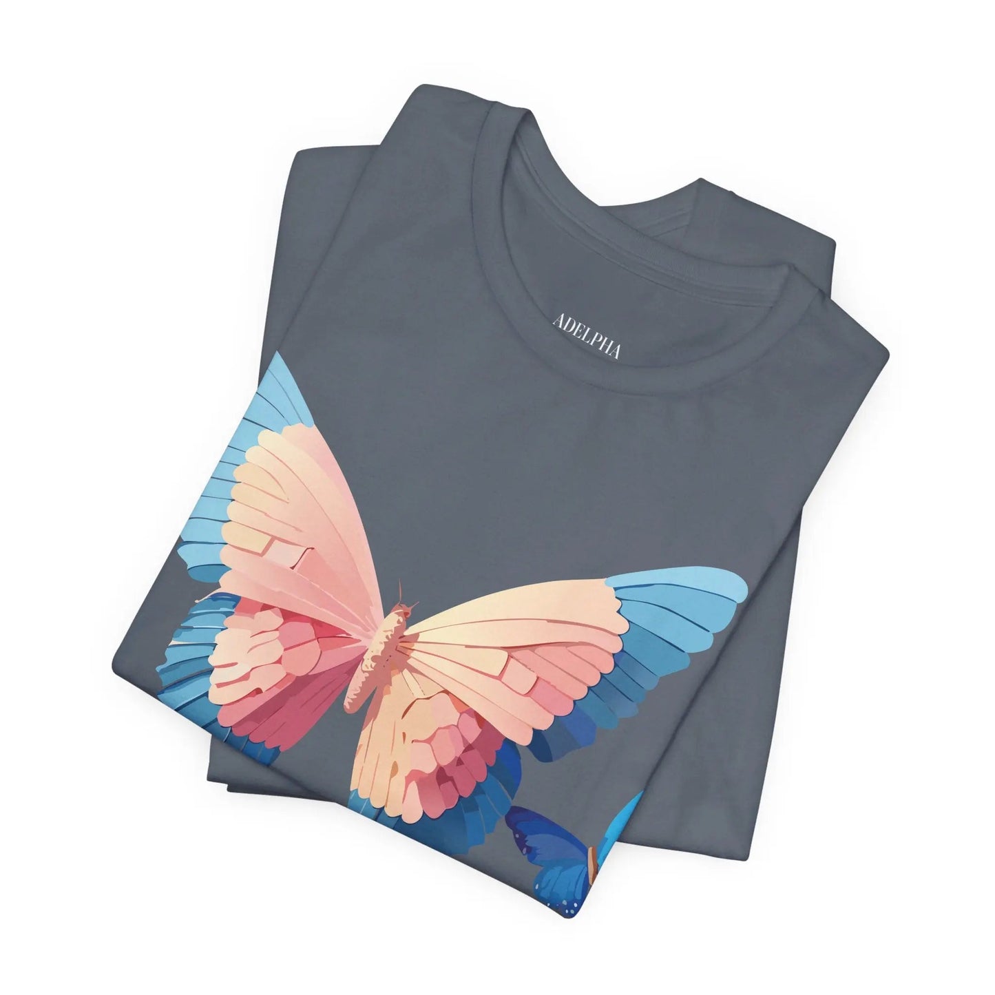 Butterfly Graphic Tee From Adelpha Unisex Short Sleeve Art Design