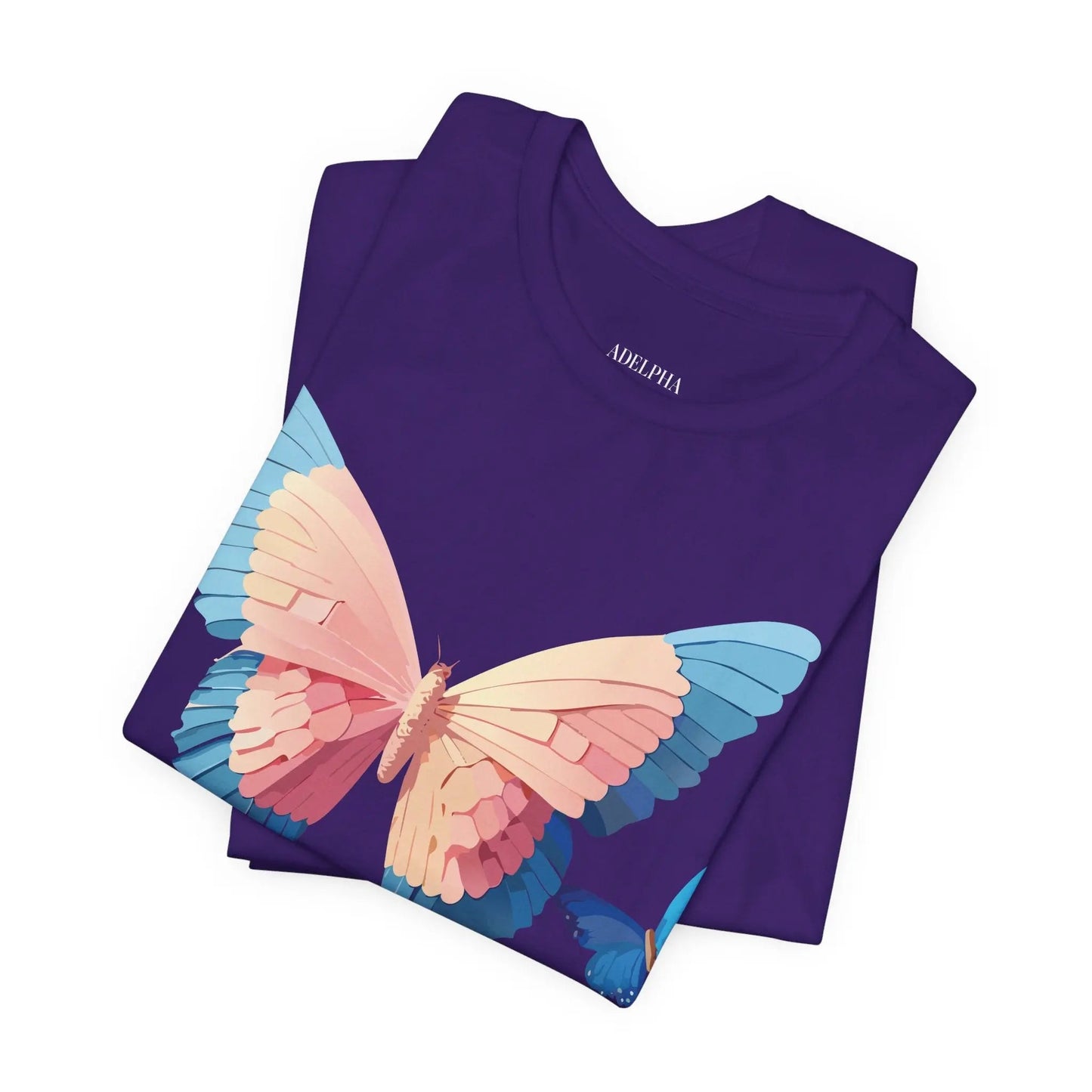 Butterfly Graphic Tee From Adelpha Unisex Short Sleeve Art Design