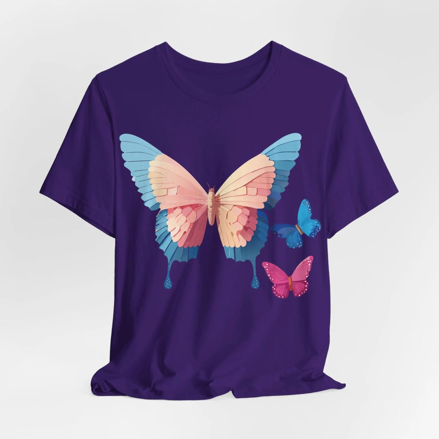 Butterfly Graphic Tee From Adelpha Unisex Short Sleeve Art Design