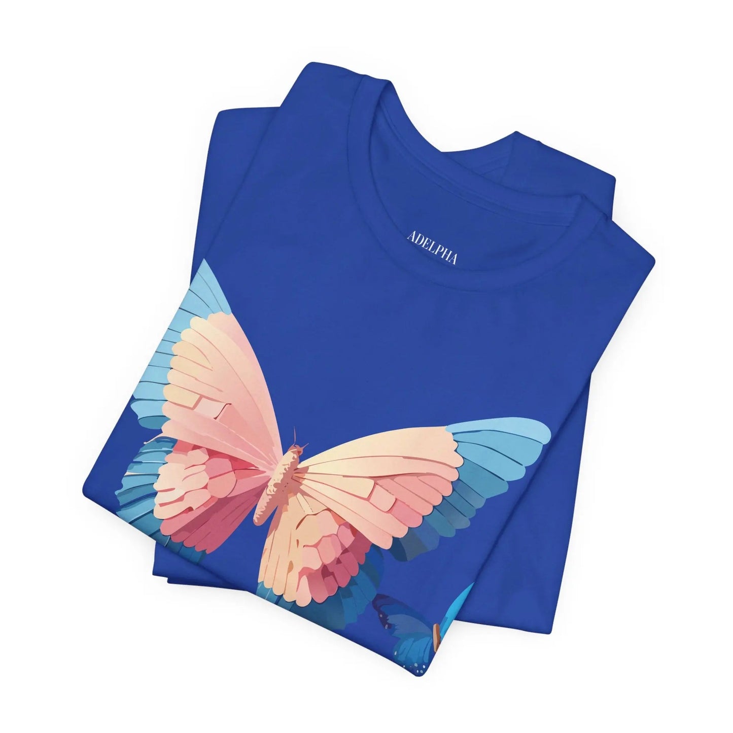 Butterfly Graphic Tee From Adelpha Unisex Short Sleeve Art Design