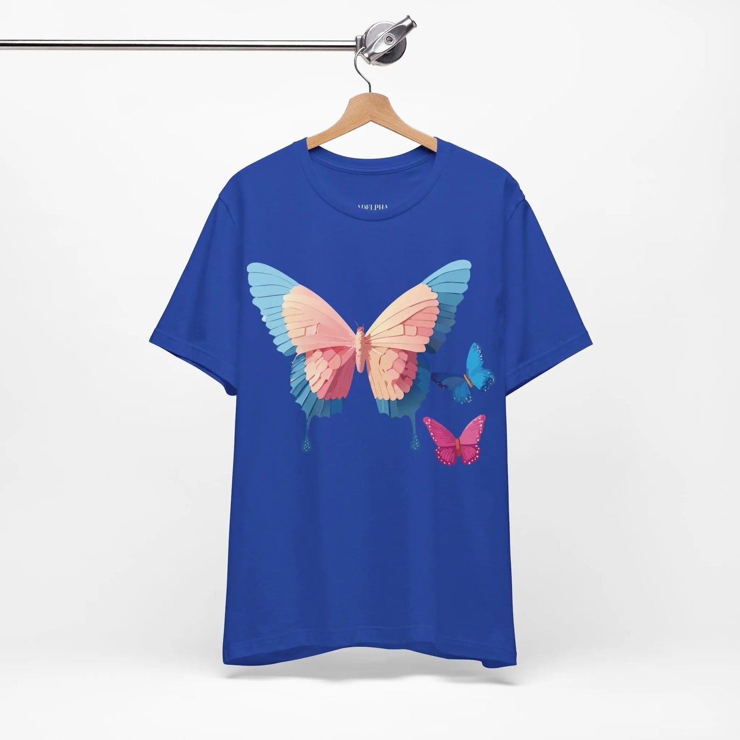 Butterfly Graphic Tee From Adelpha Unisex Short Sleeve Art Design