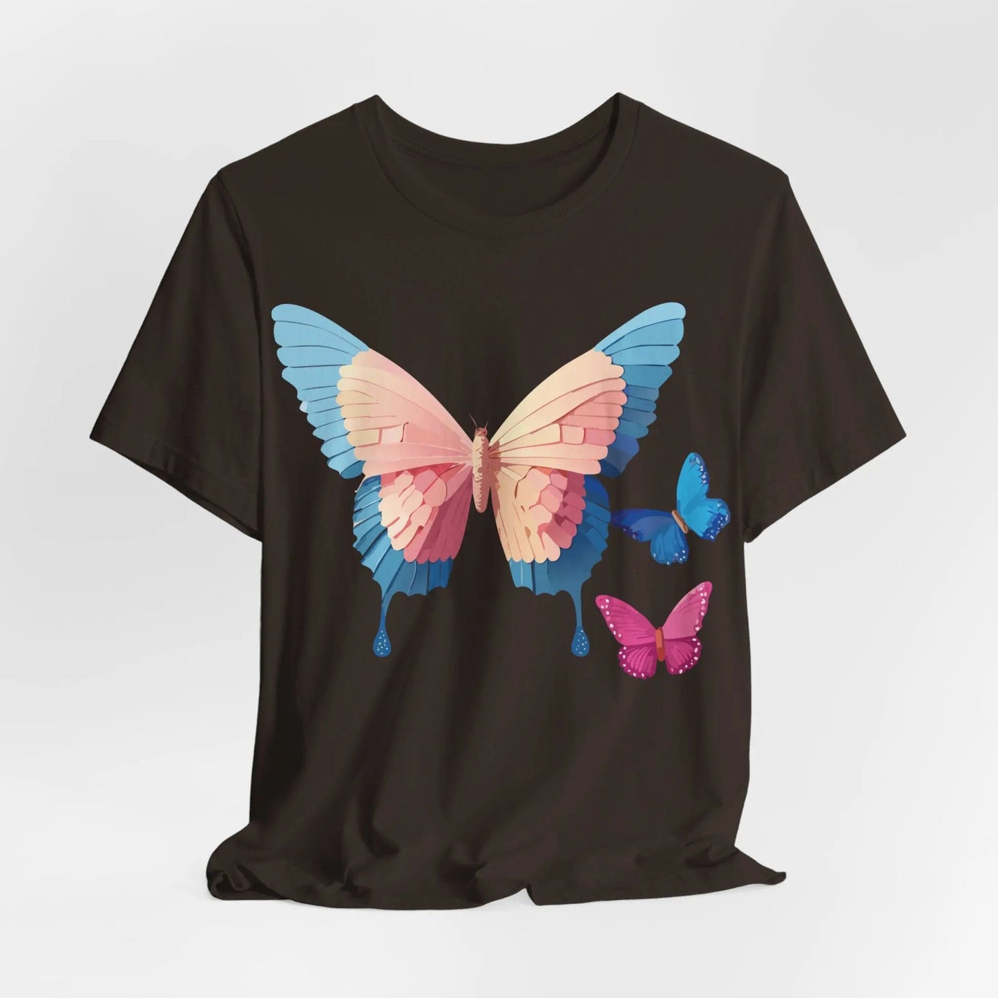 Butterfly Graphic Tee From Adelpha Unisex Short Sleeve Art Design