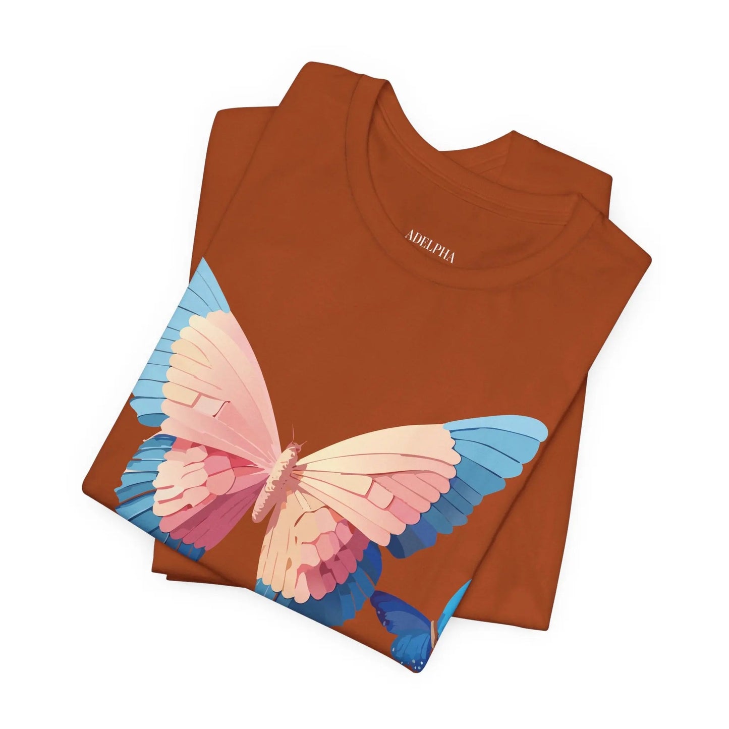 Butterfly Graphic Tee From Adelpha Unisex Short Sleeve Art Design