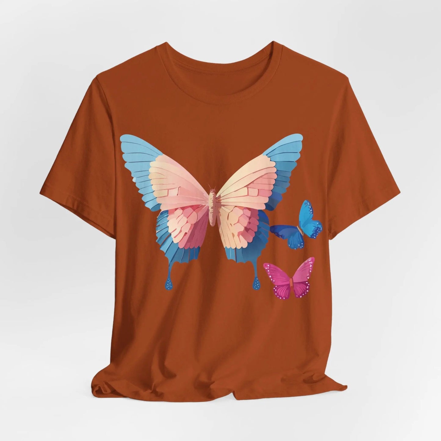 Butterfly Graphic Tee From Adelpha Unisex Short Sleeve Art Design
