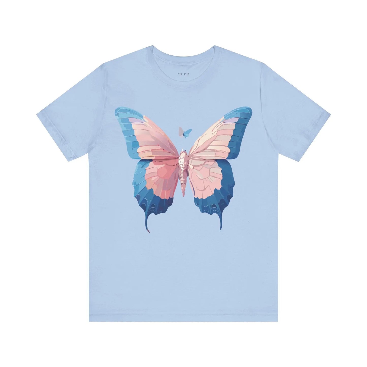 Butterfly Graphic Unisex 100 Cotton Lightweight Vintage Design Jersey Tee 113