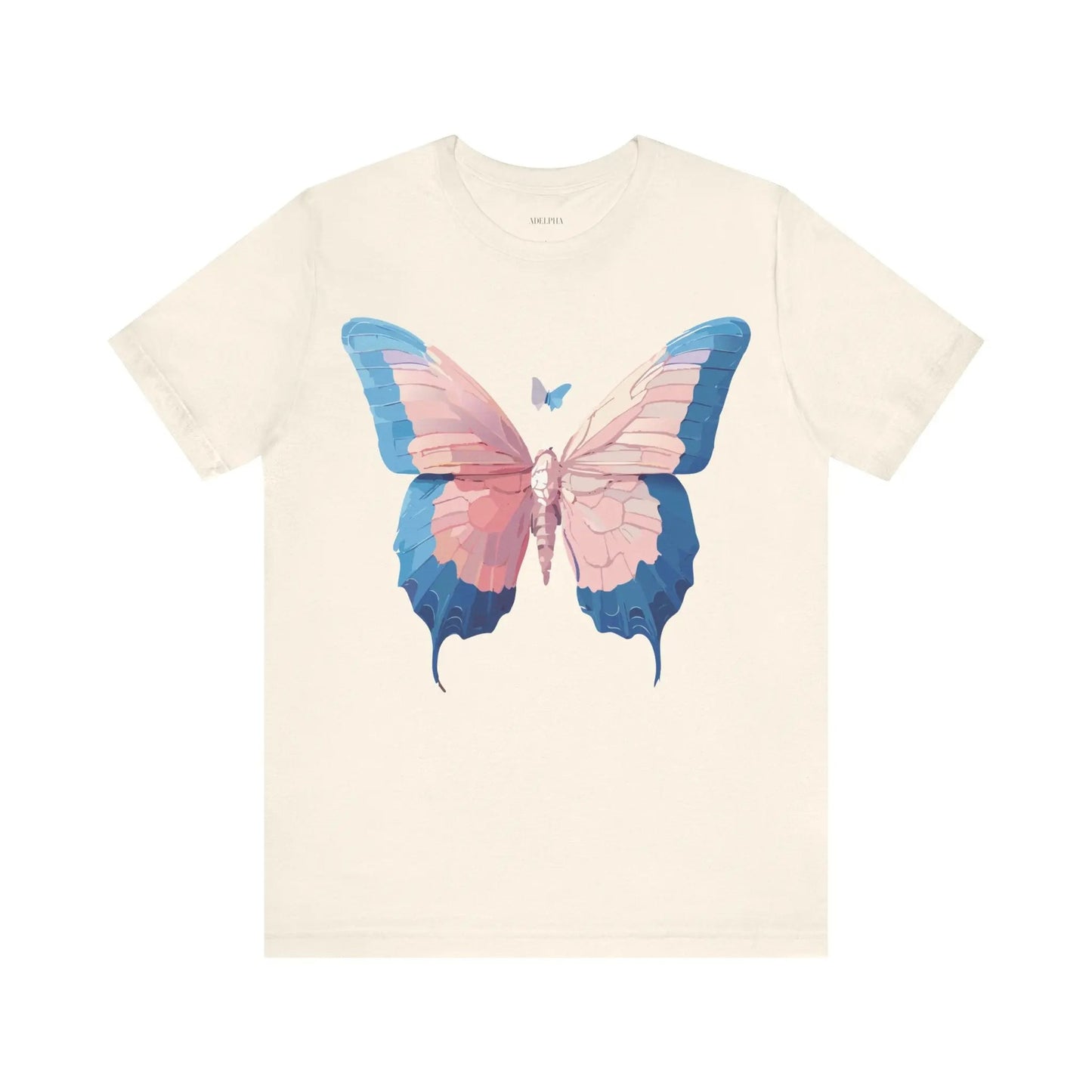 Butterfly Graphic Unisex 100 Cotton Lightweight Vintage Design Jersey Tee 113