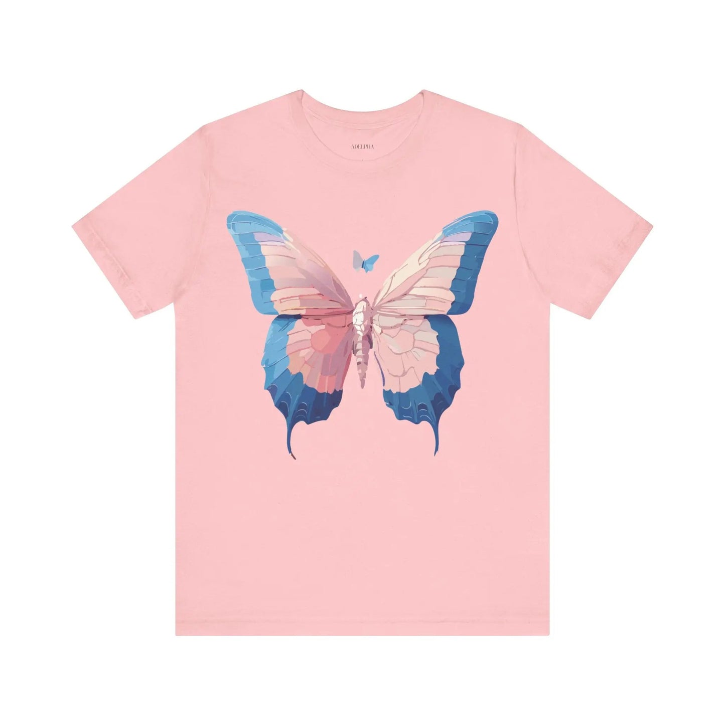Butterfly Graphic Unisex 100 Cotton Lightweight Vintage Design Jersey Tee 113