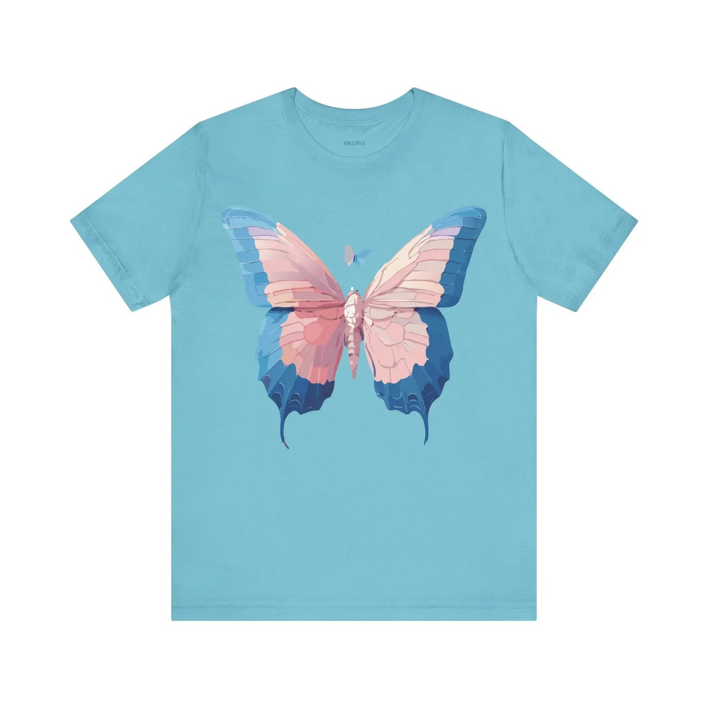 Butterfly Graphic Unisex 100 Cotton Lightweight Vintage Design Jersey Tee 113