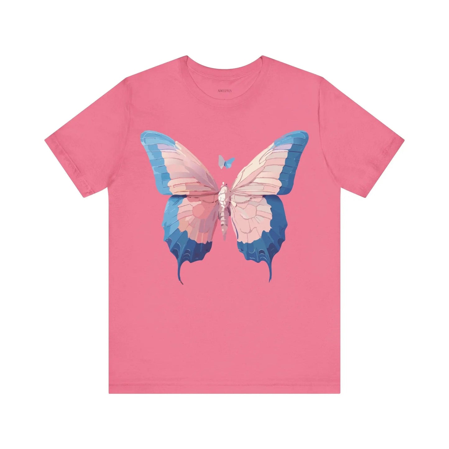 Butterfly Graphic Unisex 100 Cotton Lightweight Vintage Design Jersey Tee 113