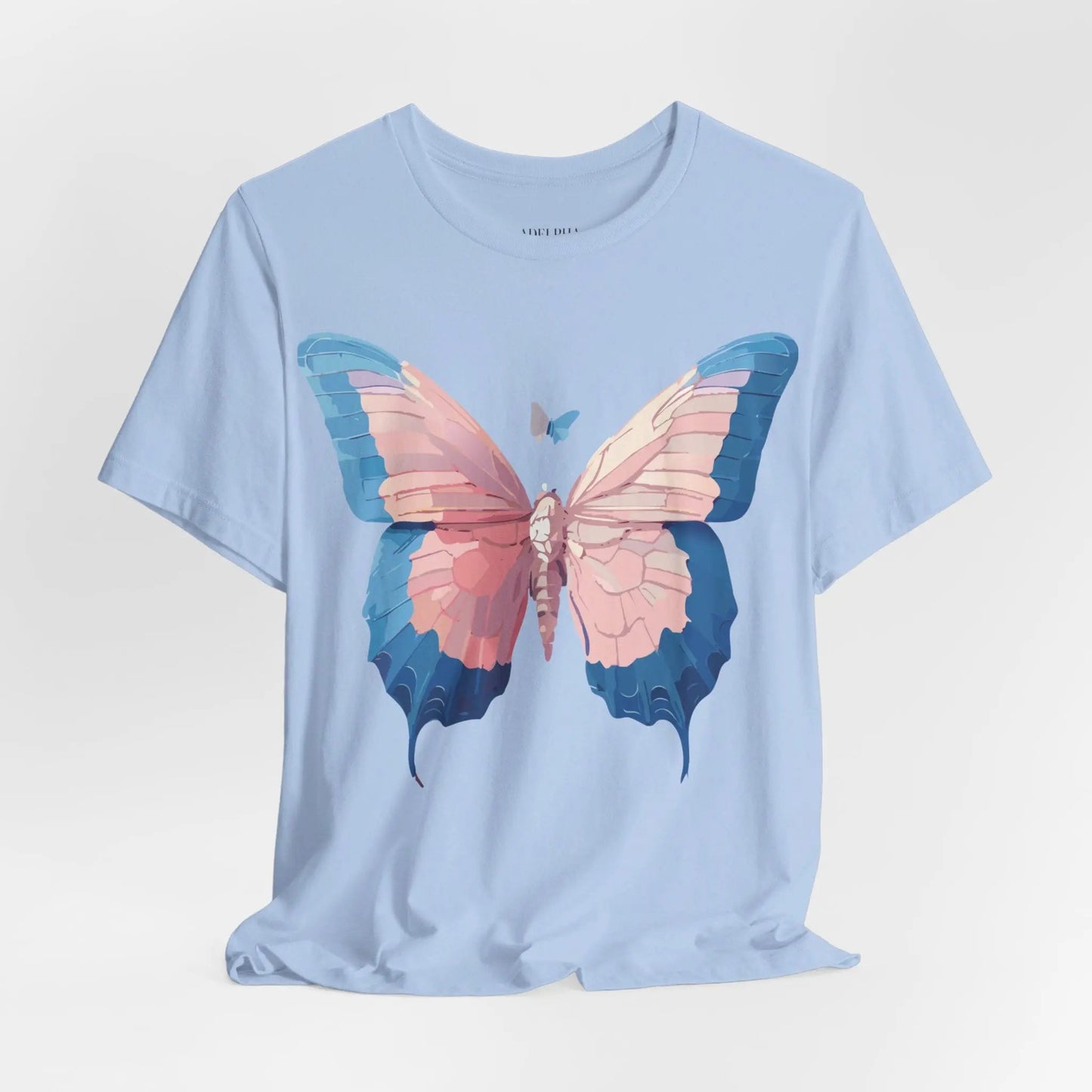 Butterfly Graphic Unisex 100 Cotton Lightweight Vintage Design Jersey Tee 113