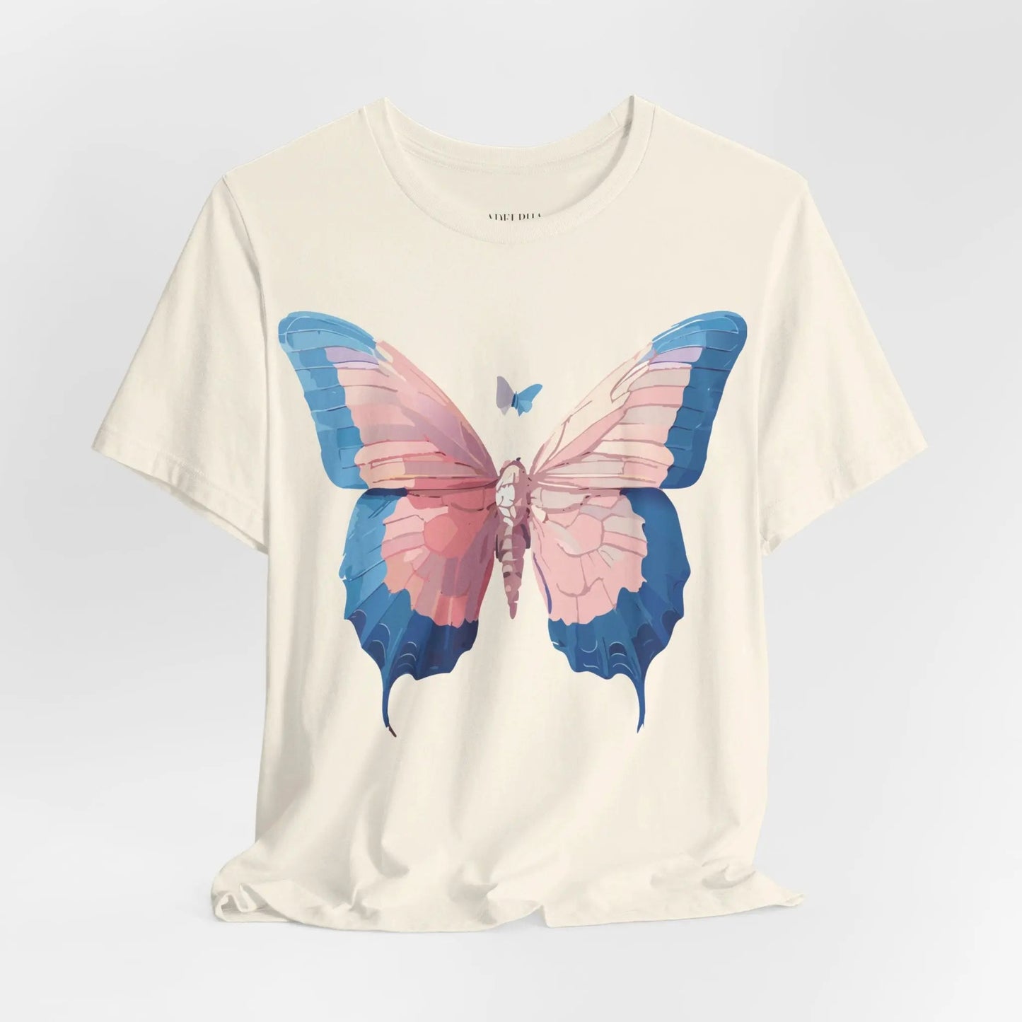 Butterfly Graphic Unisex 100 Cotton Lightweight Vintage Design Jersey Tee 113