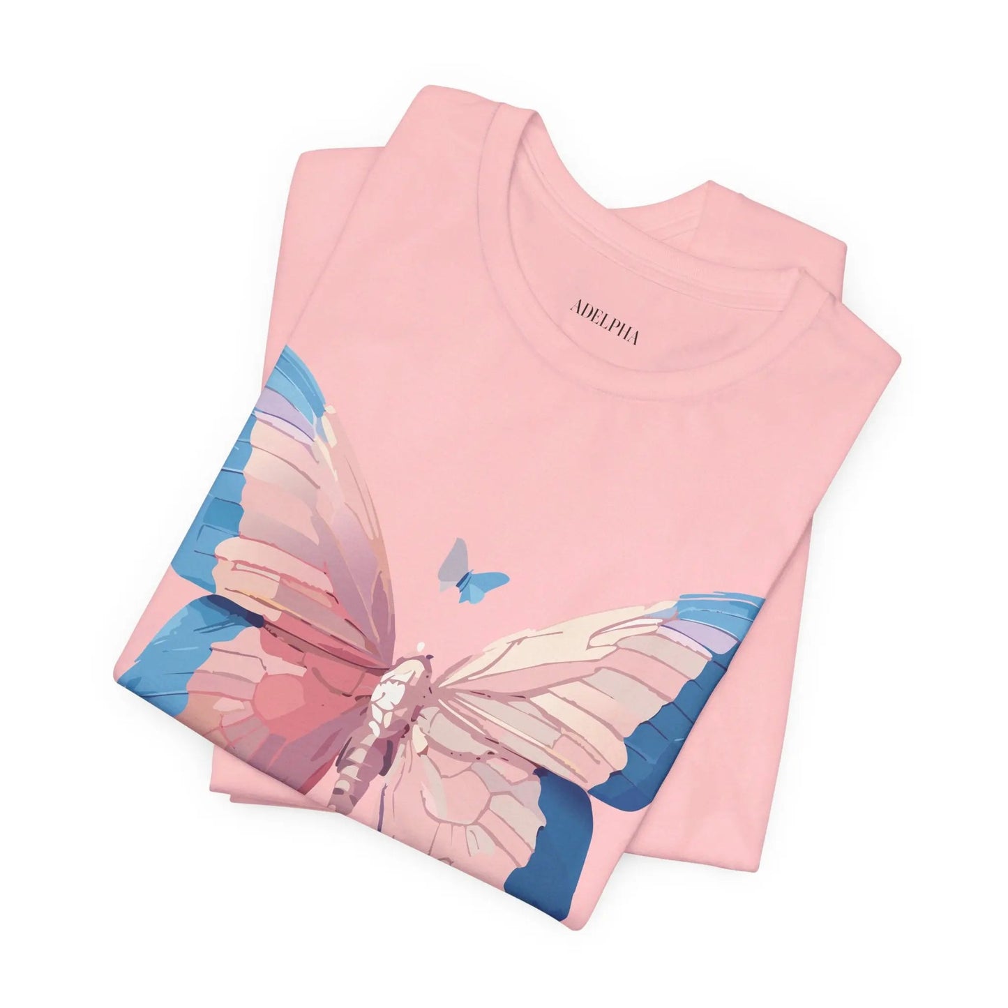 Butterfly Graphic Unisex 100 Cotton Lightweight Vintage Design Jersey Tee 113