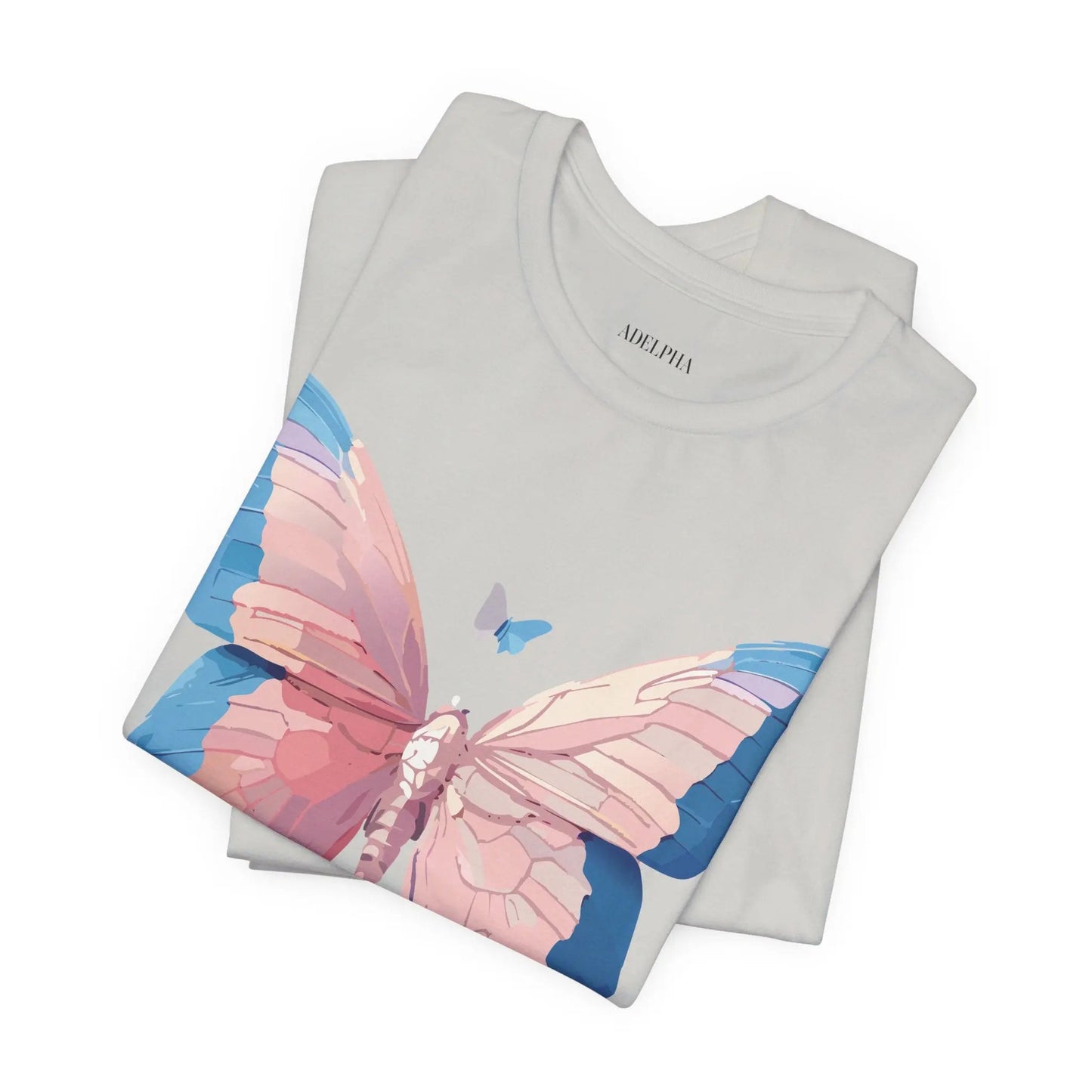 Butterfly Graphic Unisex 100 Cotton Lightweight Vintage Design Jersey Tee 113