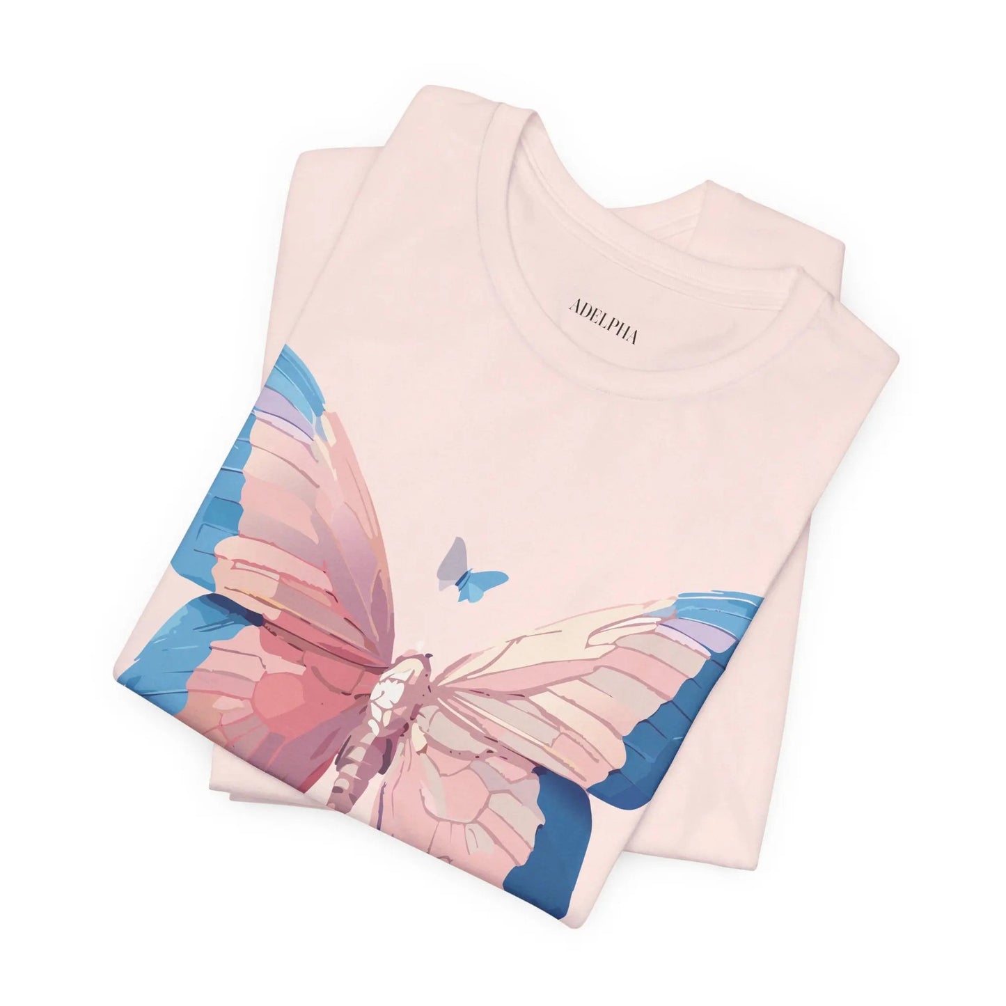Butterfly Graphic Unisex 100 Cotton Lightweight Vintage Design Jersey Tee 113