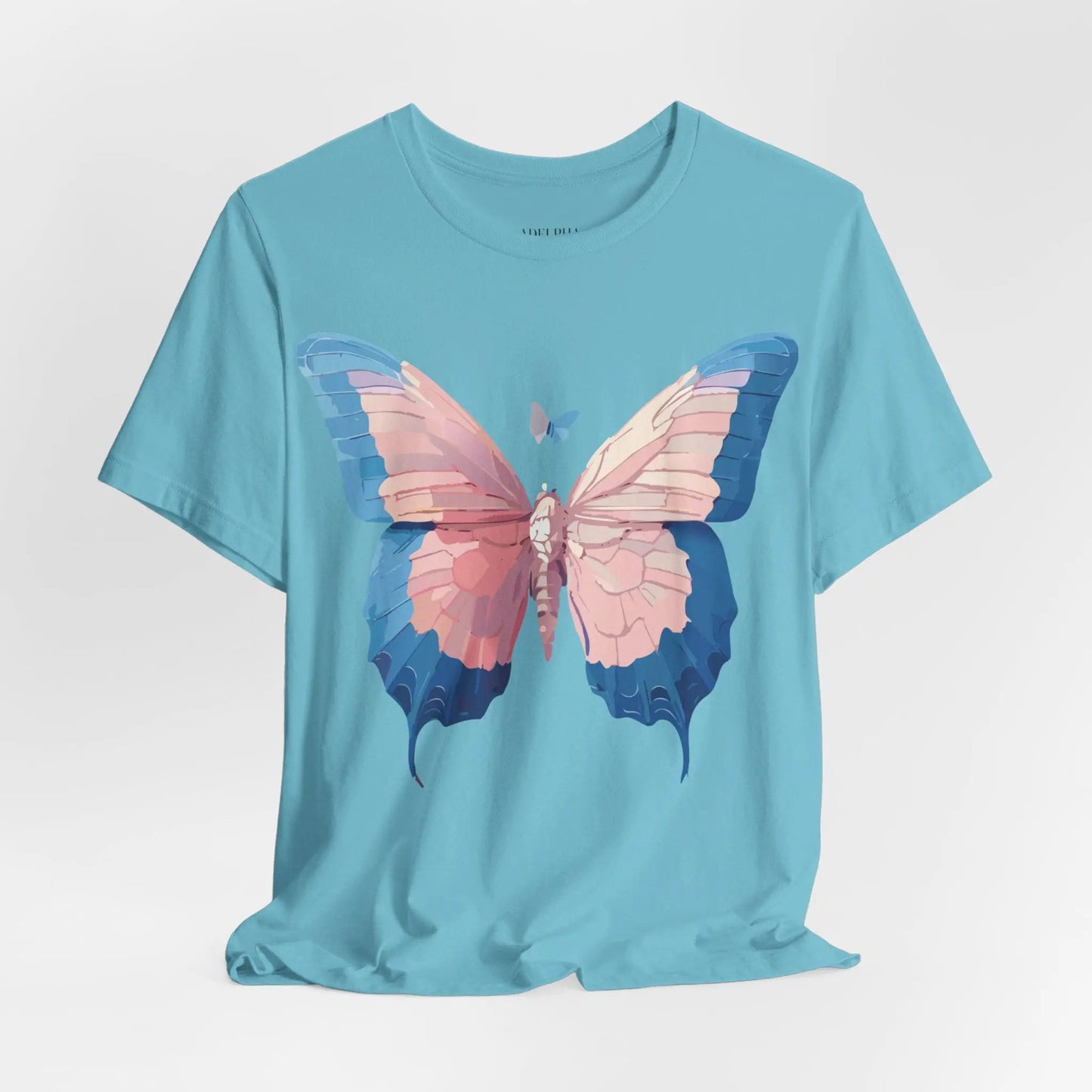 Butterfly Graphic Unisex 100 Cotton Lightweight Vintage Design Jersey Tee 113