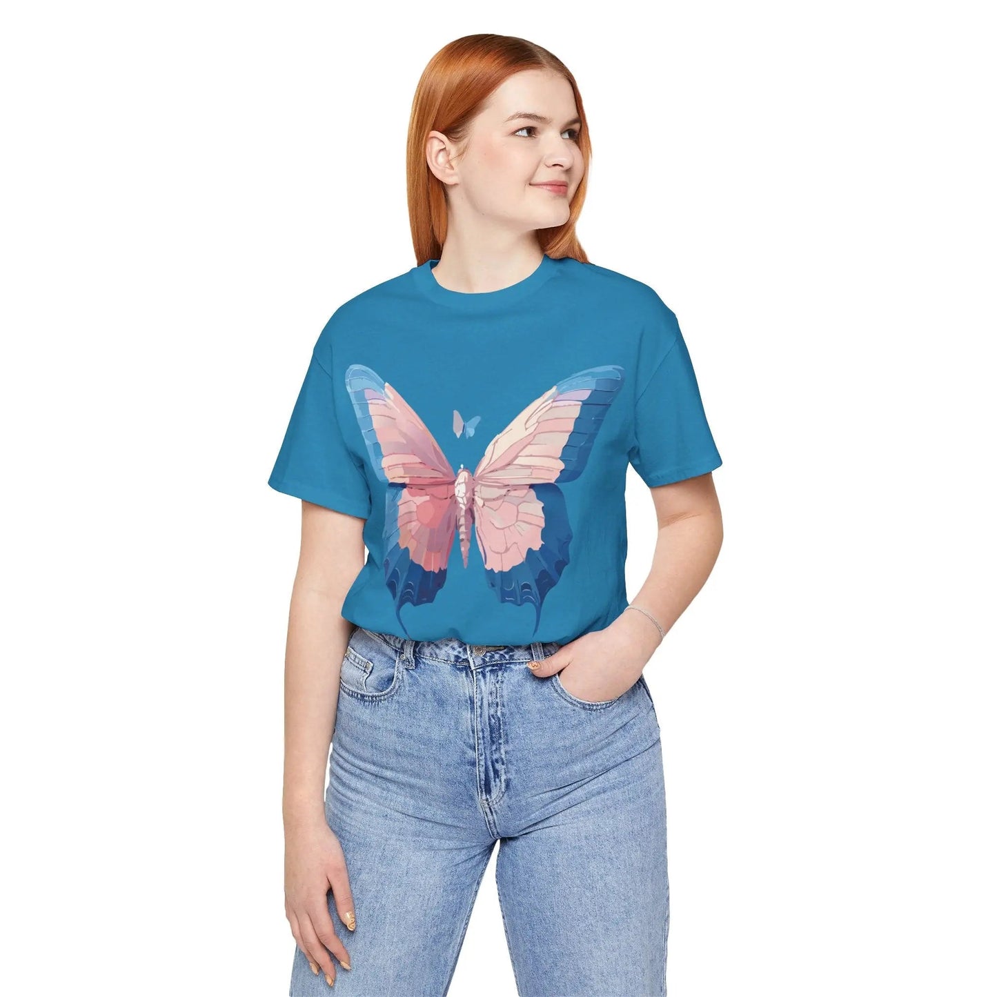 Adelpha Butterfly Graphic Tee Unisex Jersey Short Sleeve Everyday Wear