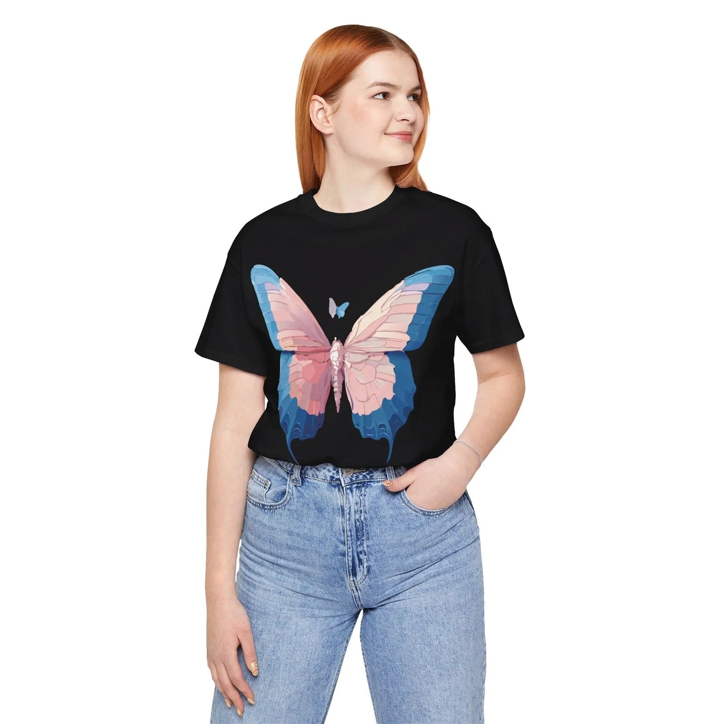 Adelpha Butterfly Graphic Tee Unisex Jersey Short Sleeve Everyday Wear