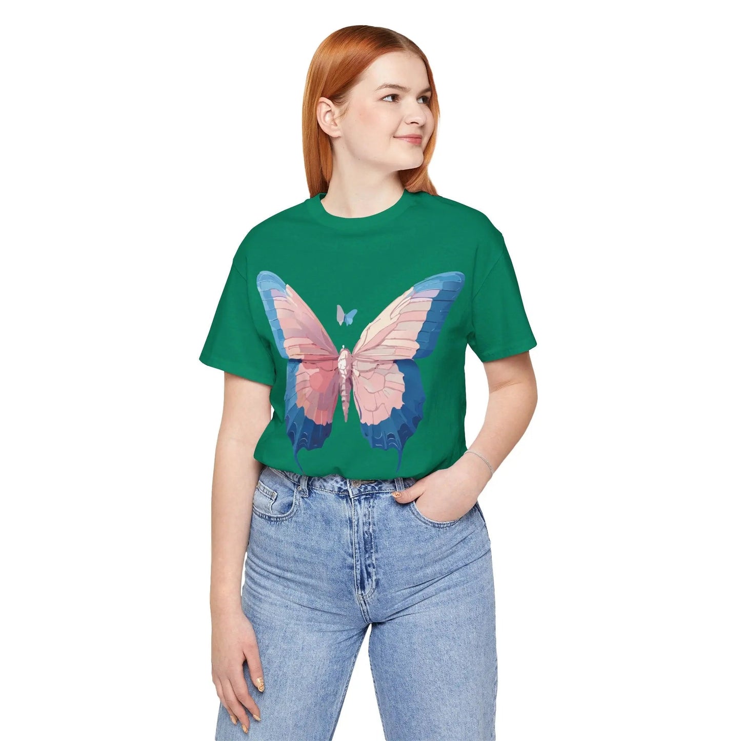 Adelpha Butterfly Graphic Tee Unisex Jersey Short Sleeve Everyday Wear