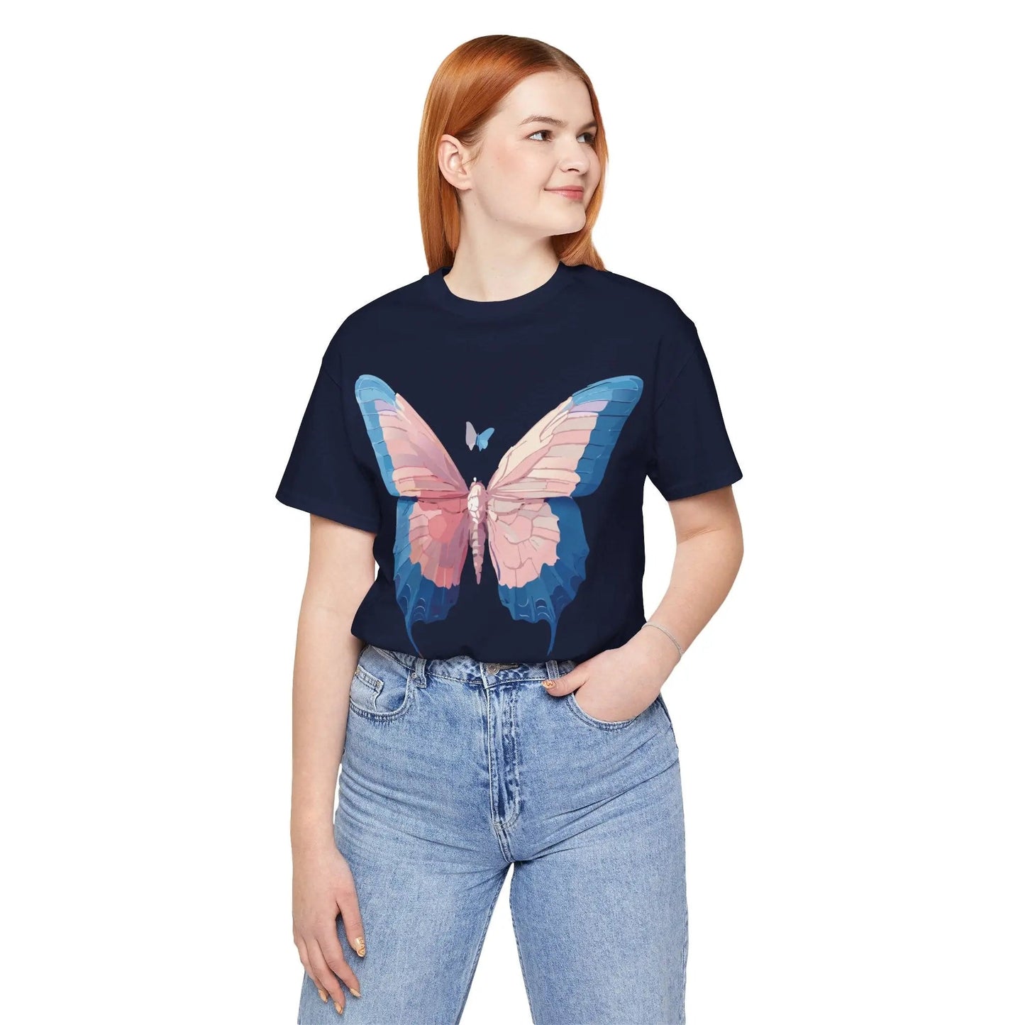 Adelpha Butterfly Graphic Tee Unisex Jersey Short Sleeve Everyday Wear