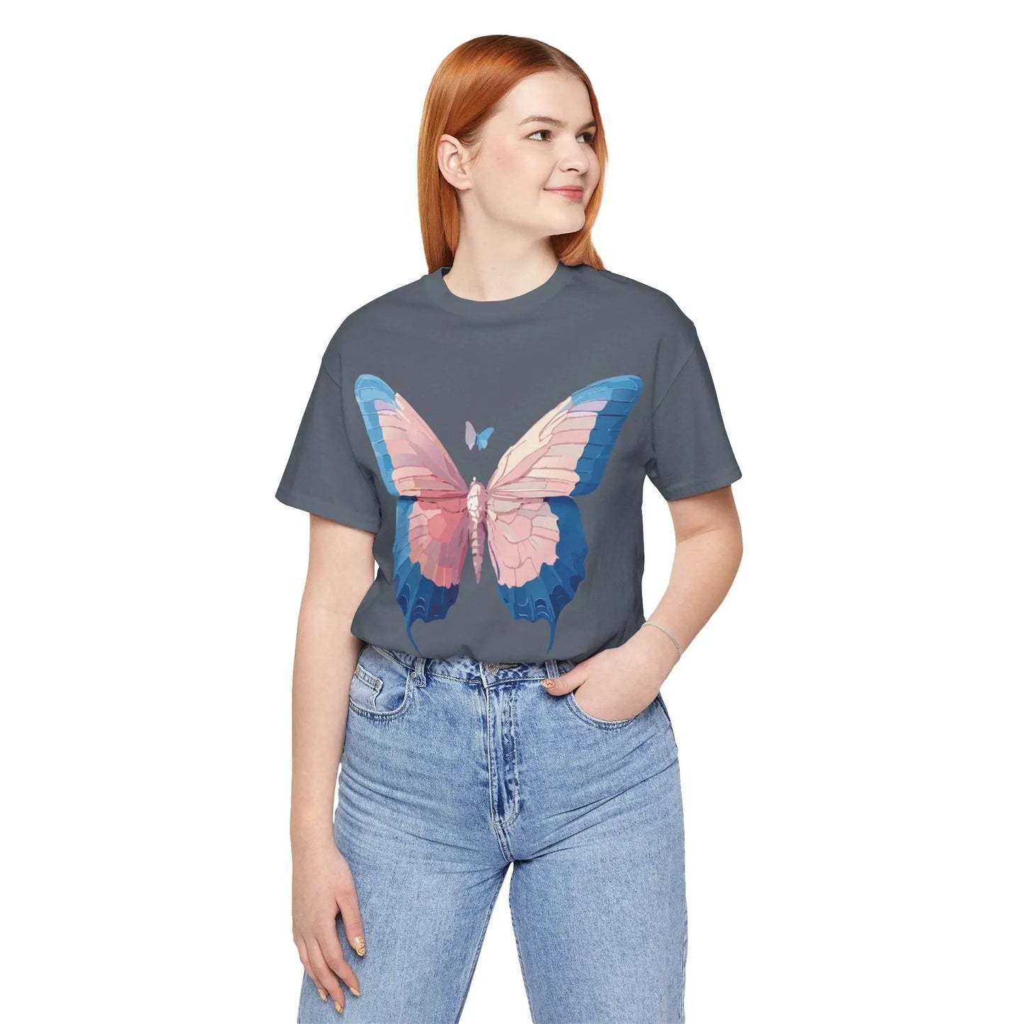 Adelpha Butterfly Graphic Tee Unisex Jersey Short Sleeve Everyday Wear