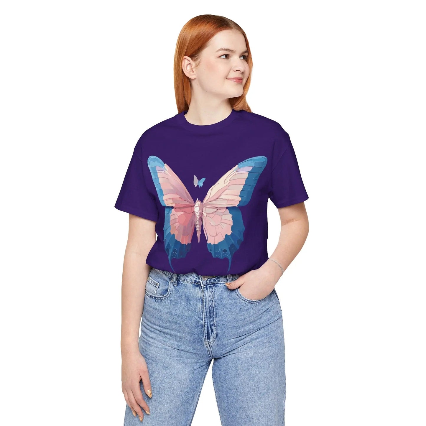 Adelpha Butterfly Graphic Tee Unisex Jersey Short Sleeve Everyday Wear