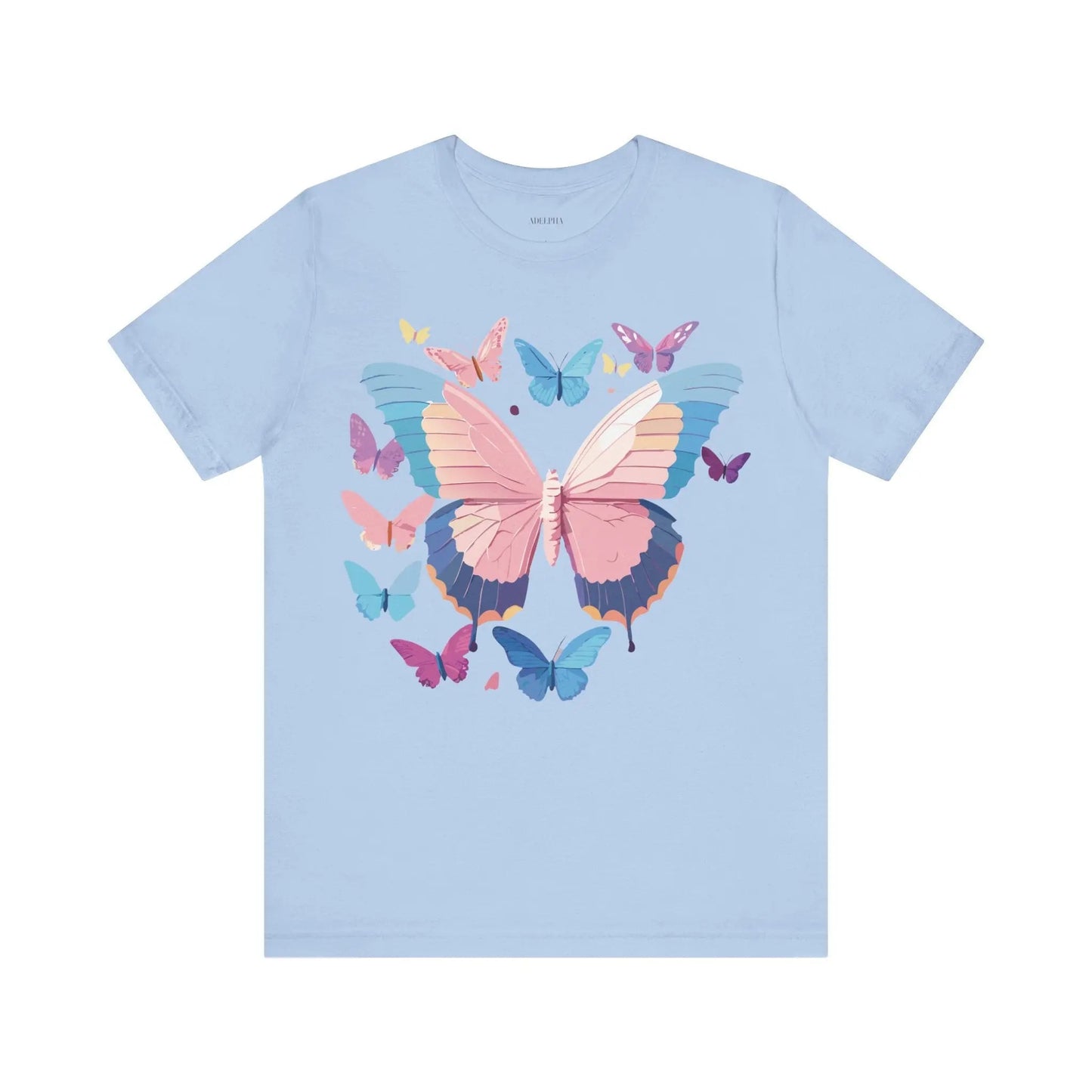 Butterfly Graphic Tee Unisex Shirt With Adelpha Vintage Artwork