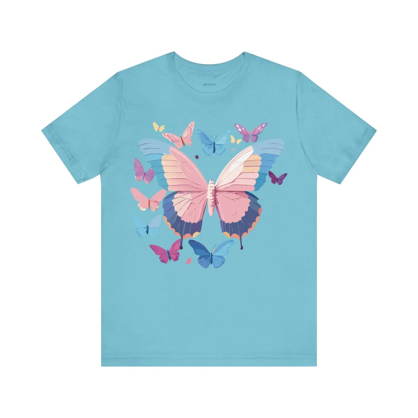 Butterfly Graphic Tee Unisex Shirt With Adelpha Vintage Artwork