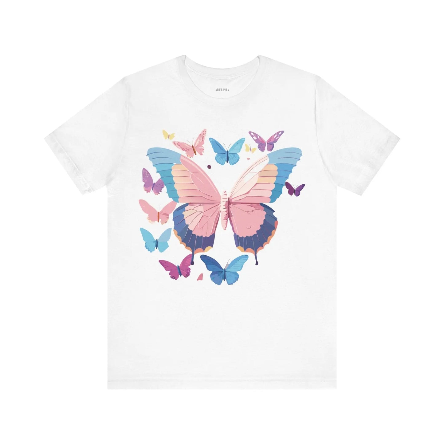 Butterfly Graphic Tee Unisex Shirt With Adelpha Vintage Artwork