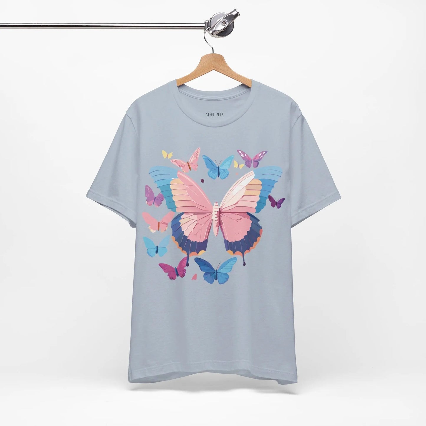 Butterfly Graphic Tee Unisex Shirt With Adelpha Vintage Artwork