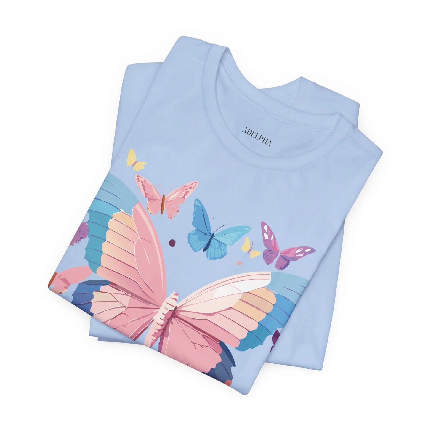 Butterfly Graphic Tee Unisex Shirt With Adelpha Vintage Artwork