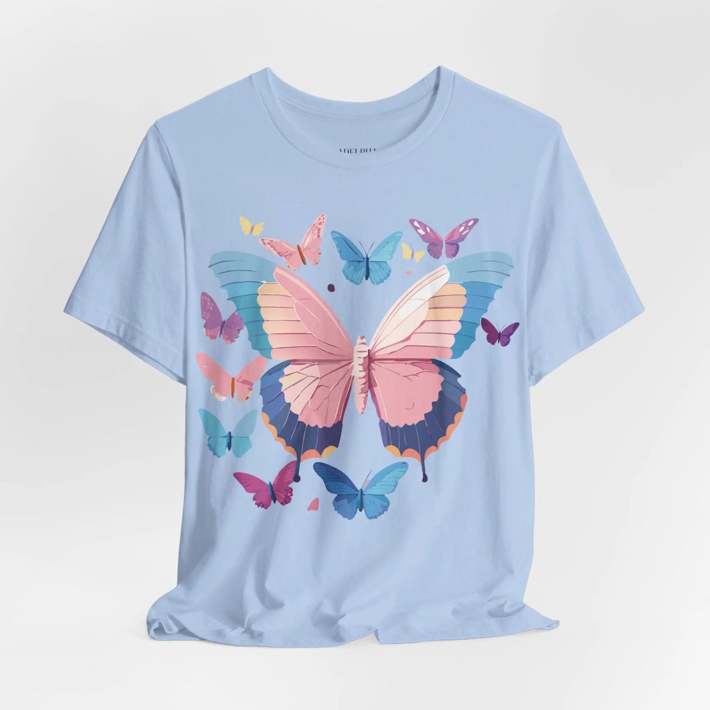Butterfly Graphic Tee Unisex Shirt With Adelpha Vintage Artwork