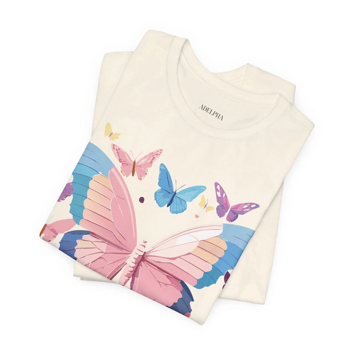 Butterfly Graphic Tee Unisex Shirt With Adelpha Vintage Artwork
