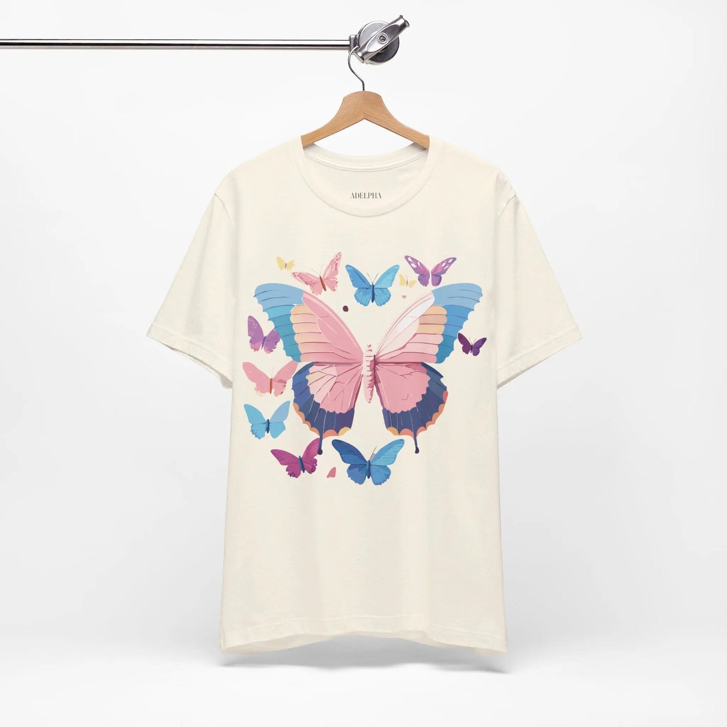 Butterfly Graphic Tee Unisex Shirt With Adelpha Vintage Artwork
