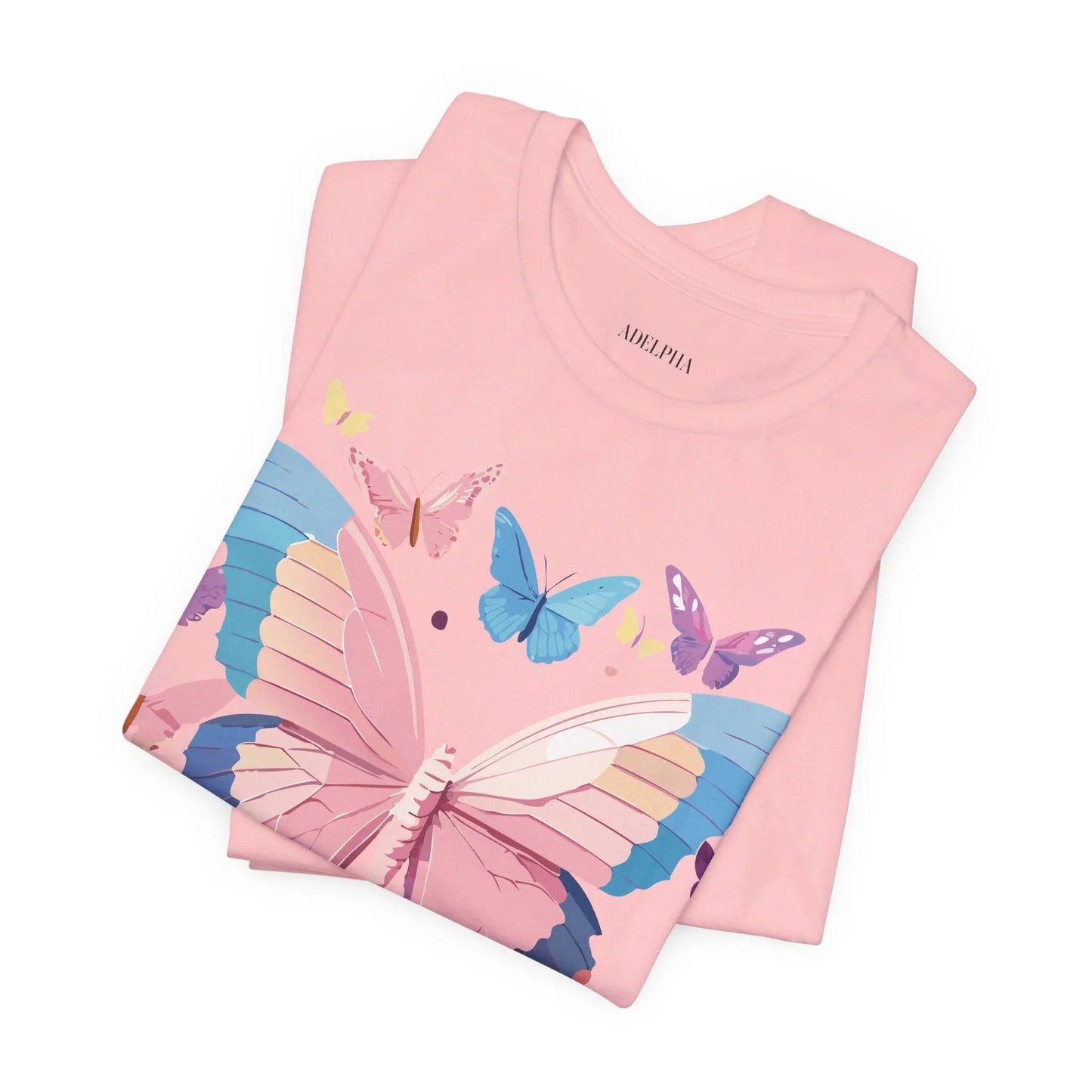 Butterfly Graphic Tee Unisex Shirt With Adelpha Vintage Artwork