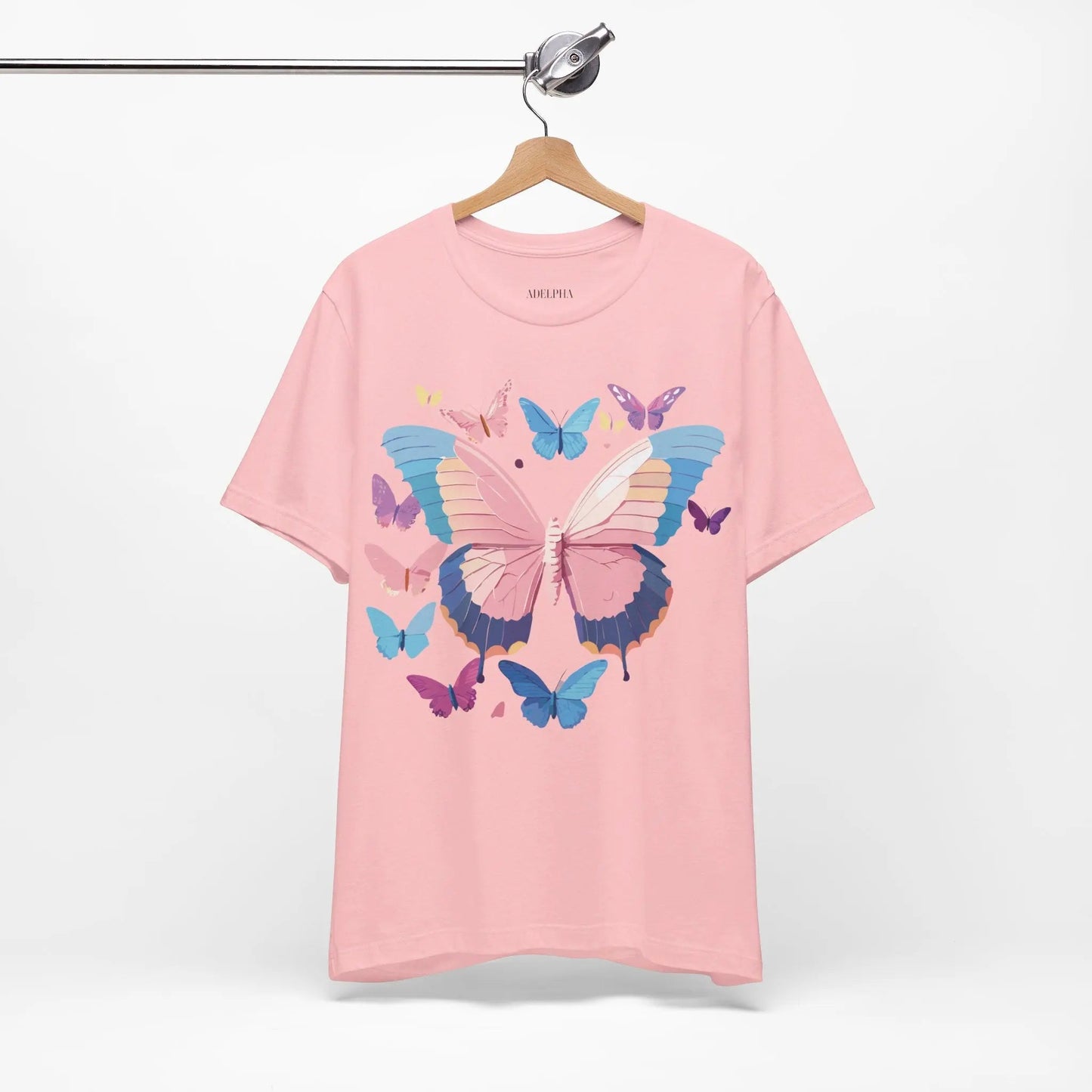 Butterfly Graphic Tee Unisex Shirt With Adelpha Vintage Artwork