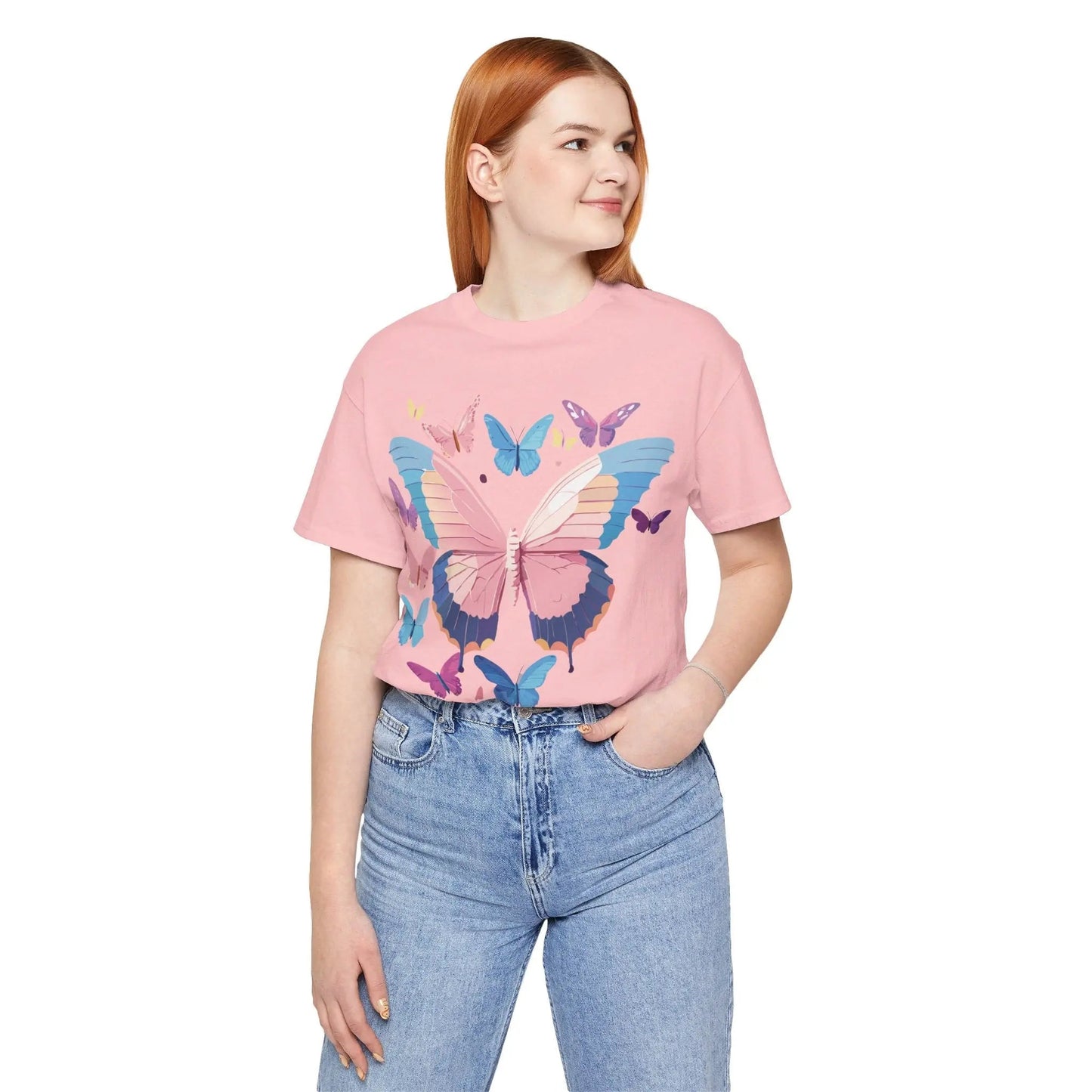 Butterfly Graphic Tee Unisex Shirt With Adelpha Vintage Artwork