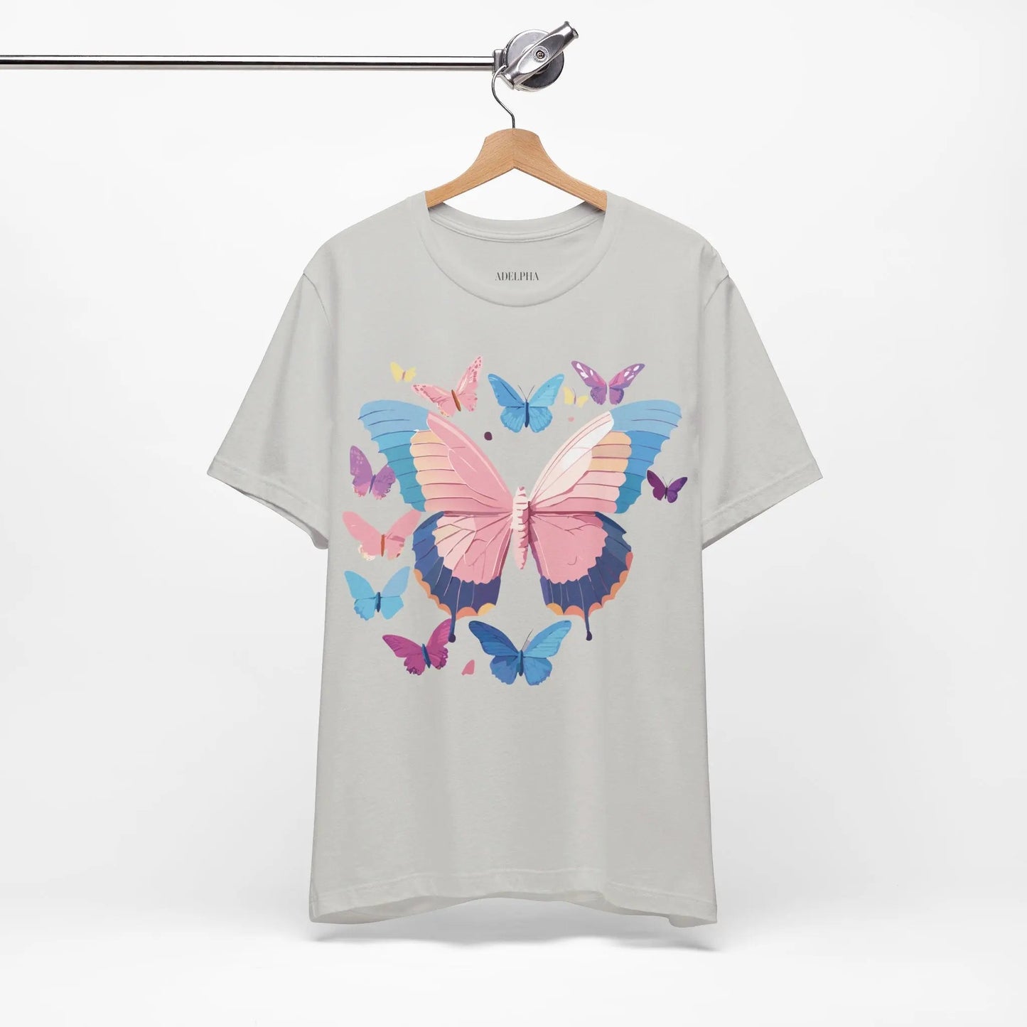 Butterfly Graphic Tee Unisex Shirt With Adelpha Vintage Artwork