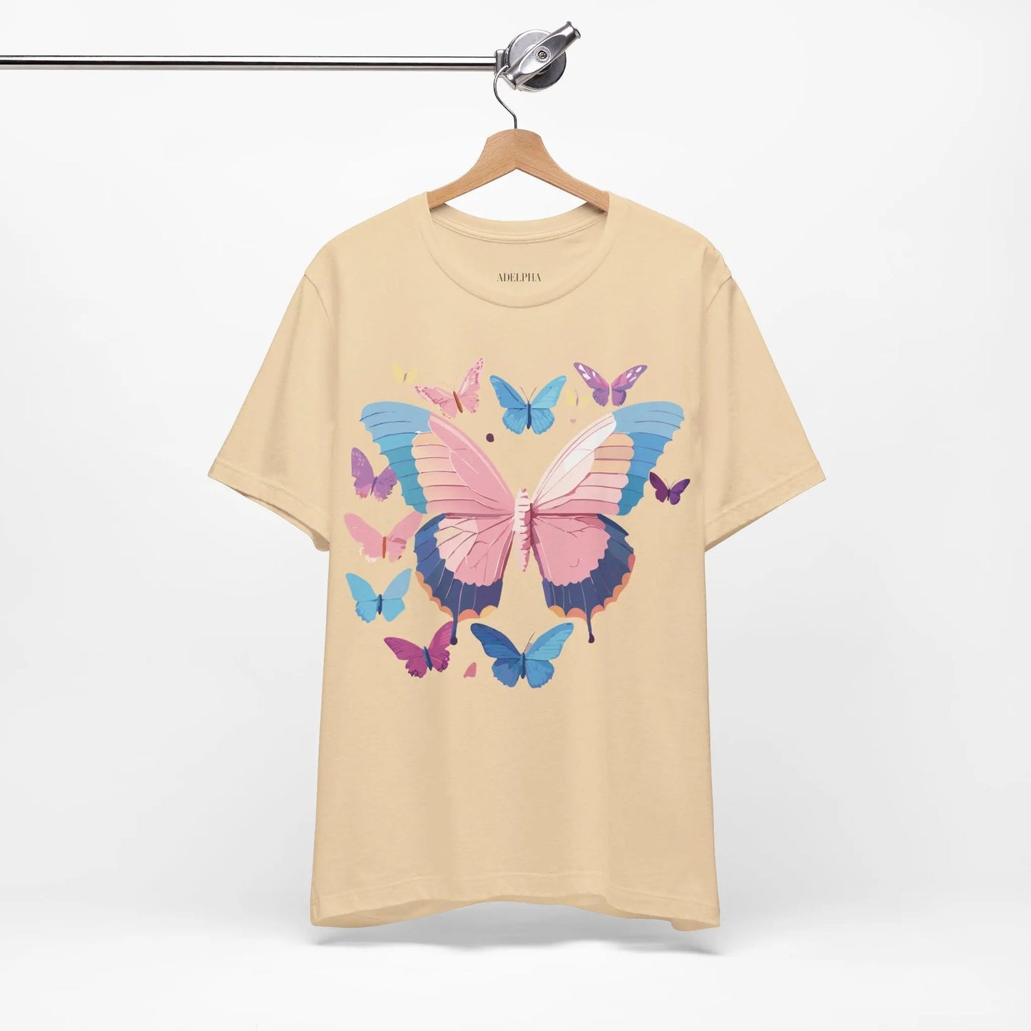 Butterfly Graphic Tee Unisex Shirt With Adelpha Vintage Artwork