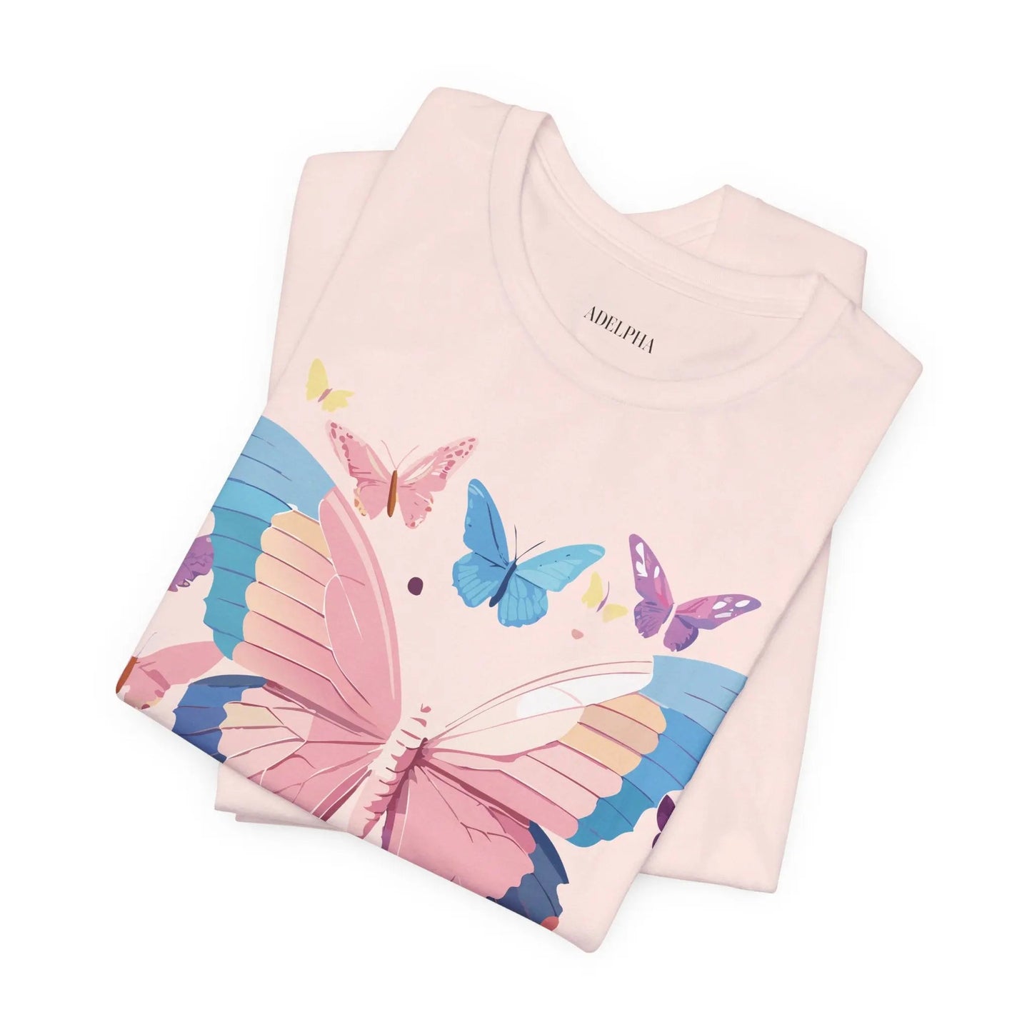 Butterfly Graphic Tee Unisex Shirt With Adelpha Vintage Artwork