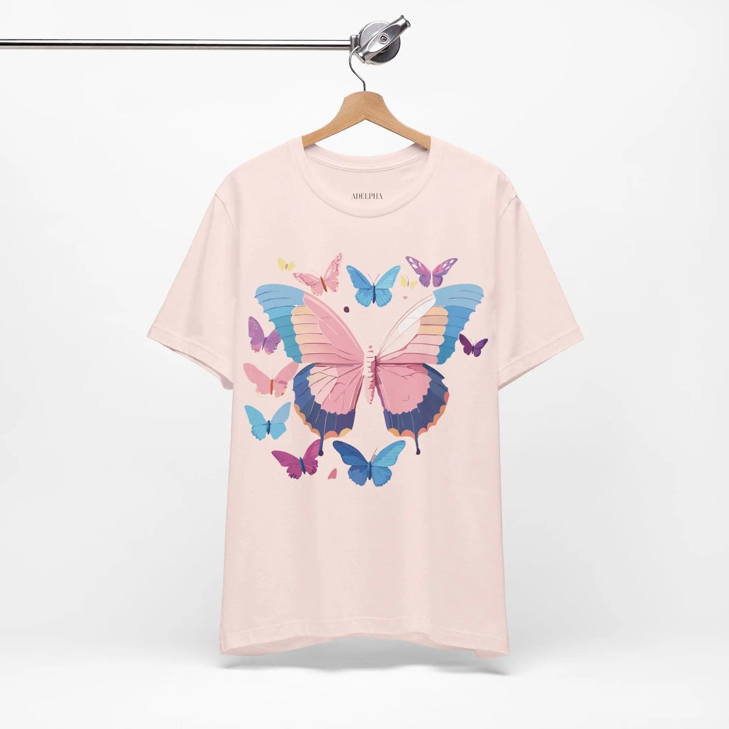 Butterfly Graphic Tee Unisex Shirt With Adelpha Vintage Artwork