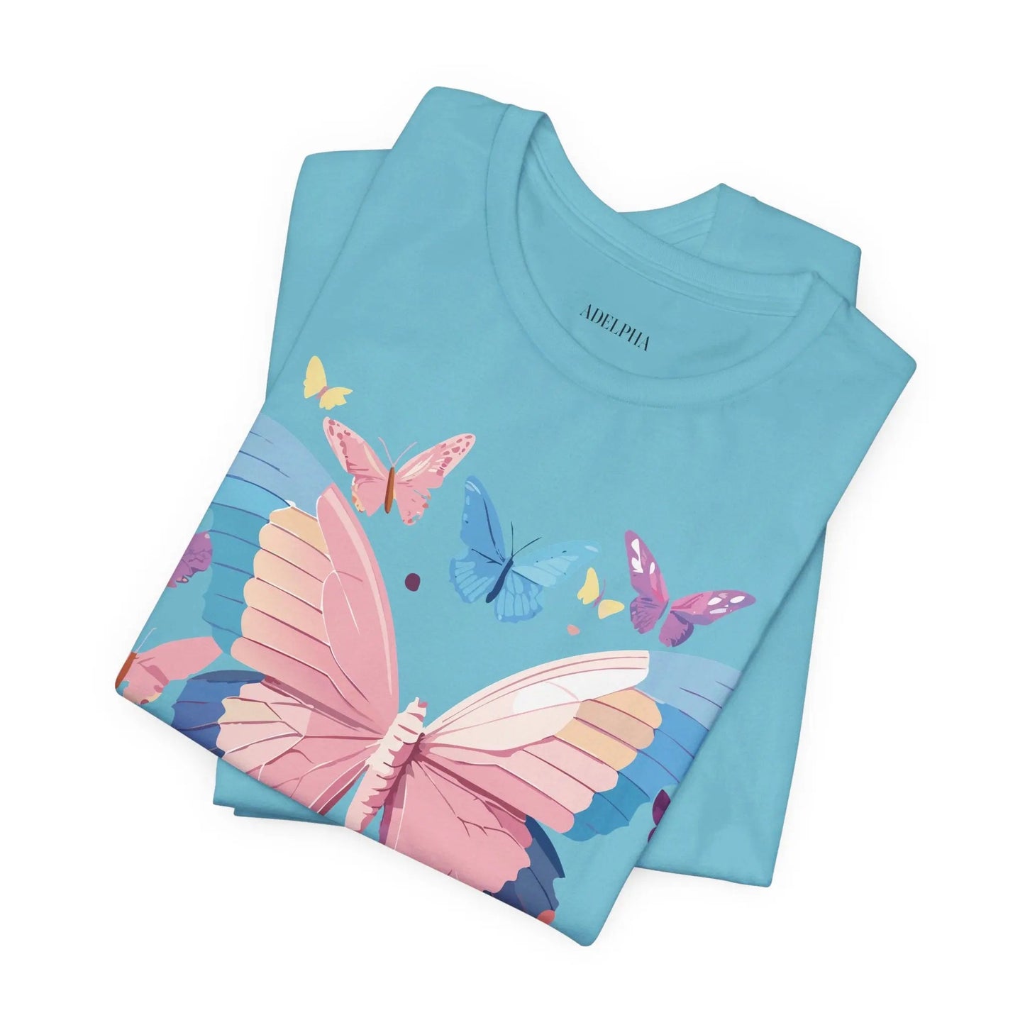 Butterfly Graphic Tee Unisex Shirt With Adelpha Vintage Artwork