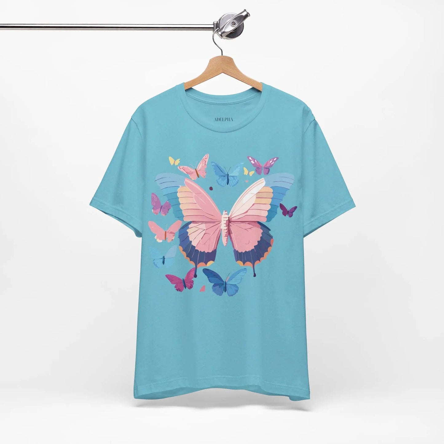 Butterfly Graphic Tee Unisex Shirt With Adelpha Vintage Artwork